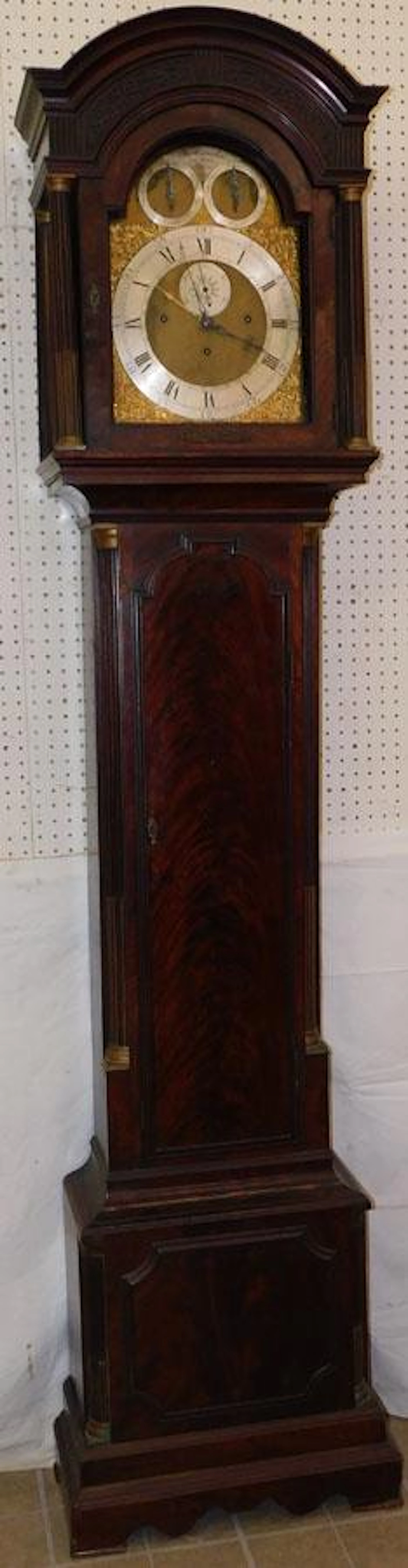 18th C Thomas Earnshaw G/father Clock Holbur