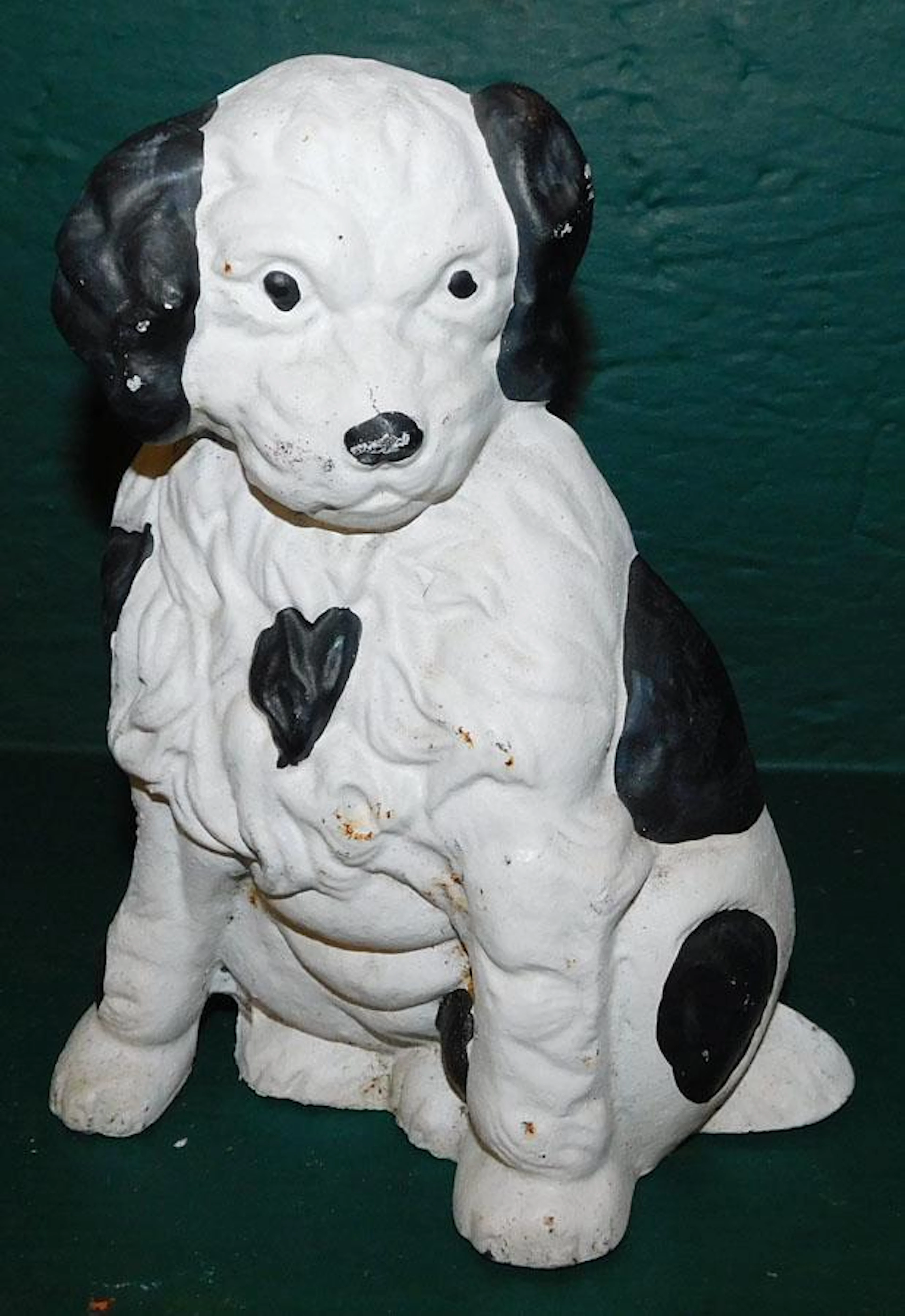 Cast Iron Puppy Door Stop