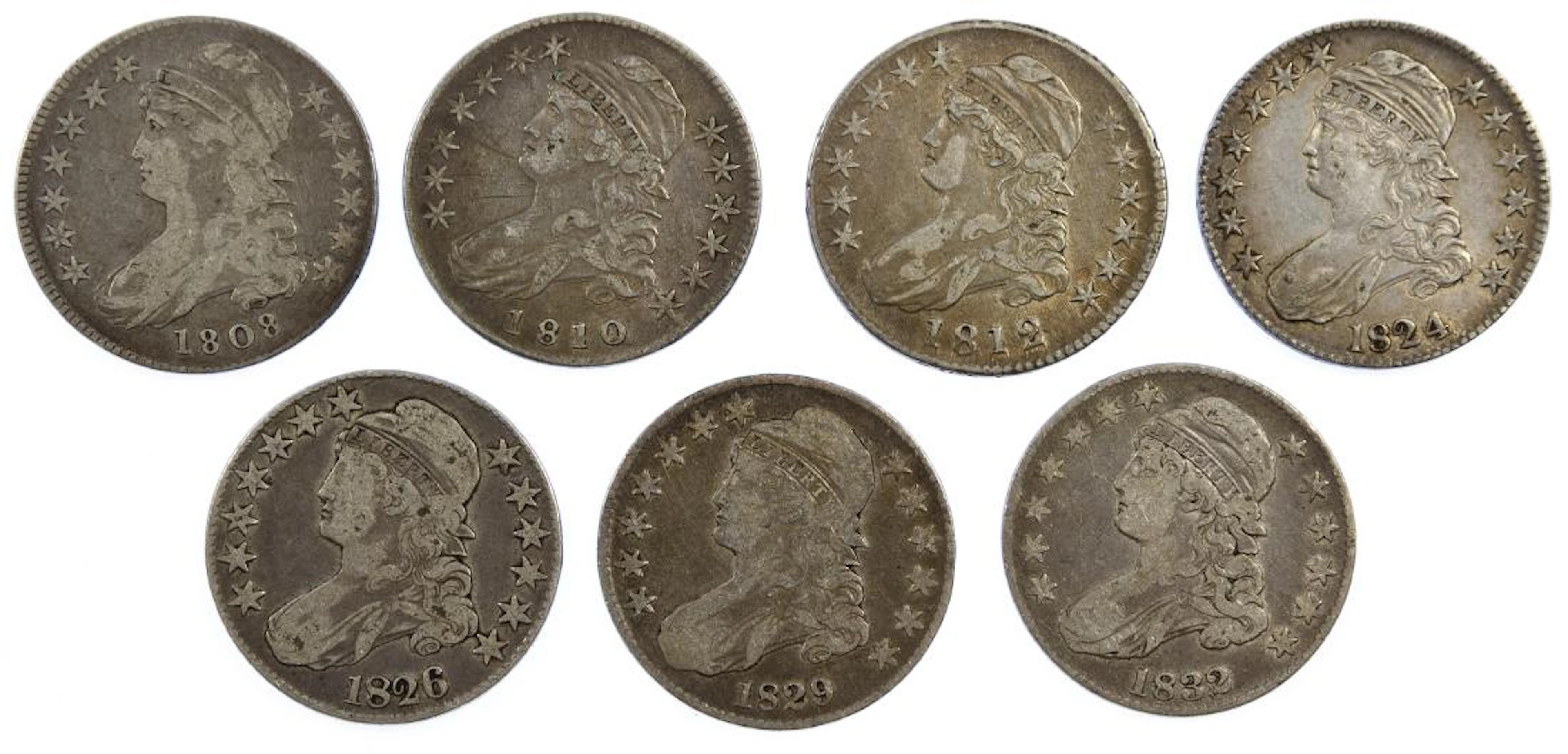 Bust 50c Silver Assortment