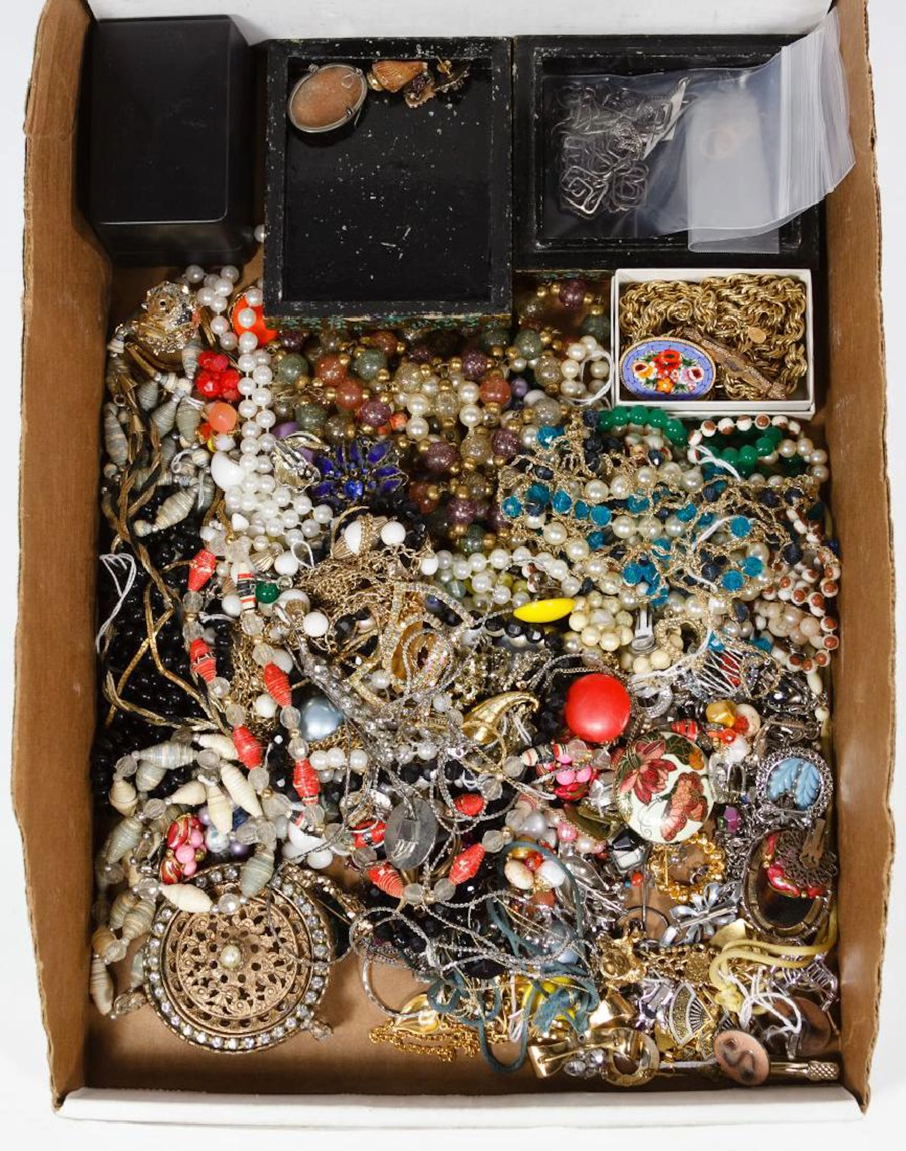 14k Gold, Sterling Silver and Costume Jewelry