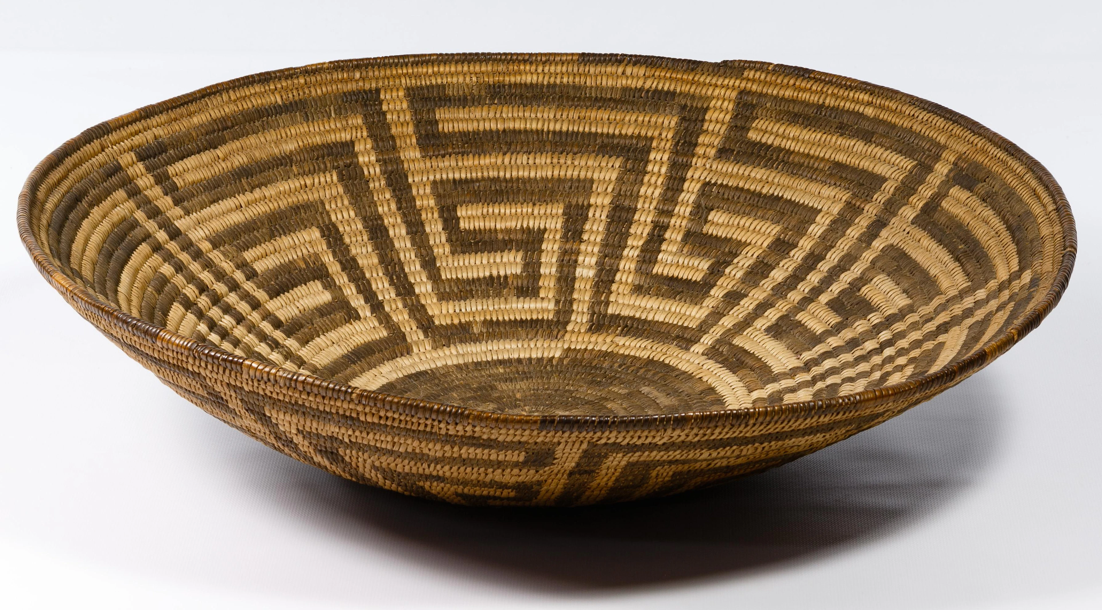 Native American (Pima) Basket Bowl