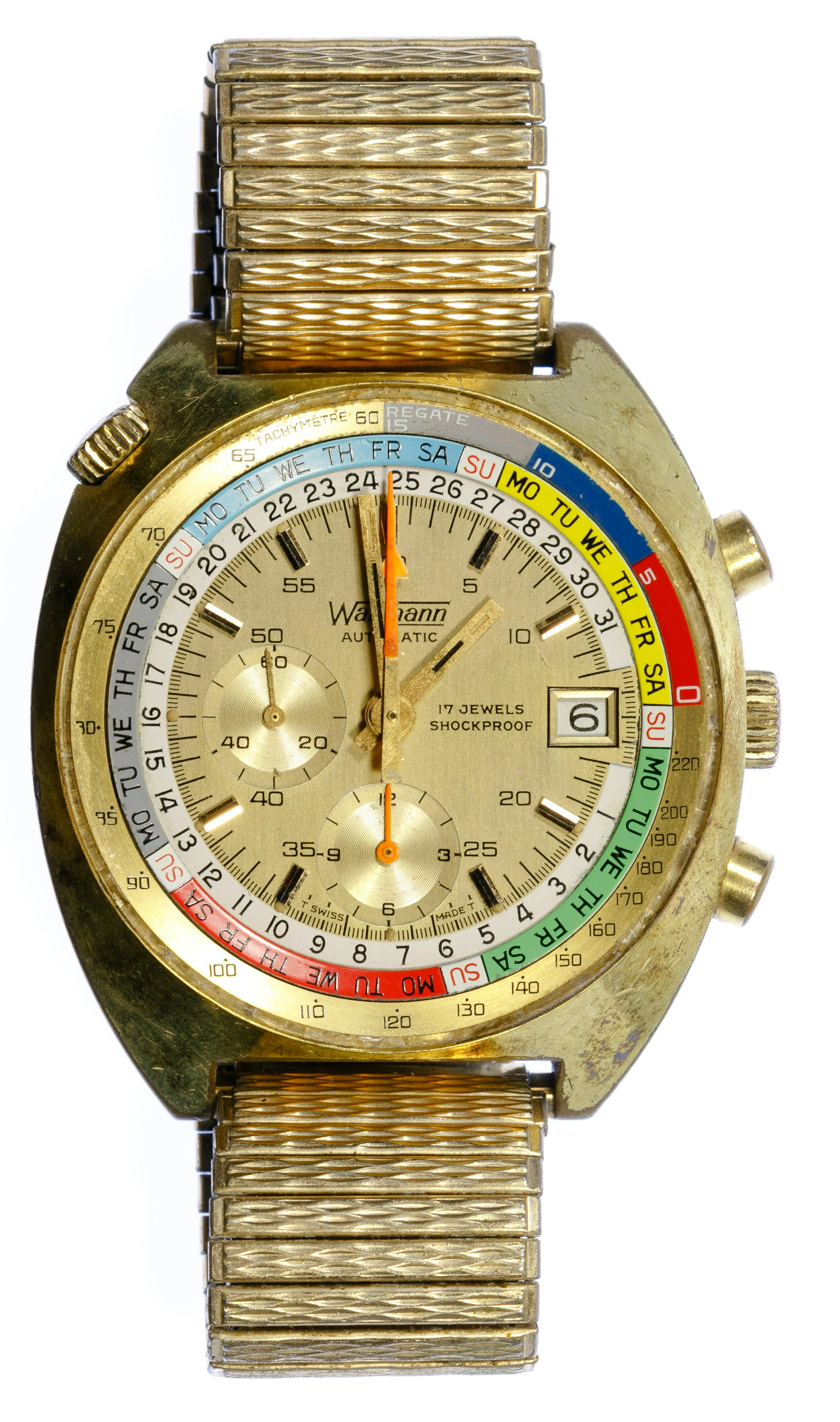Wakmann Automatic Regatta Chronograph Calendar Wrist