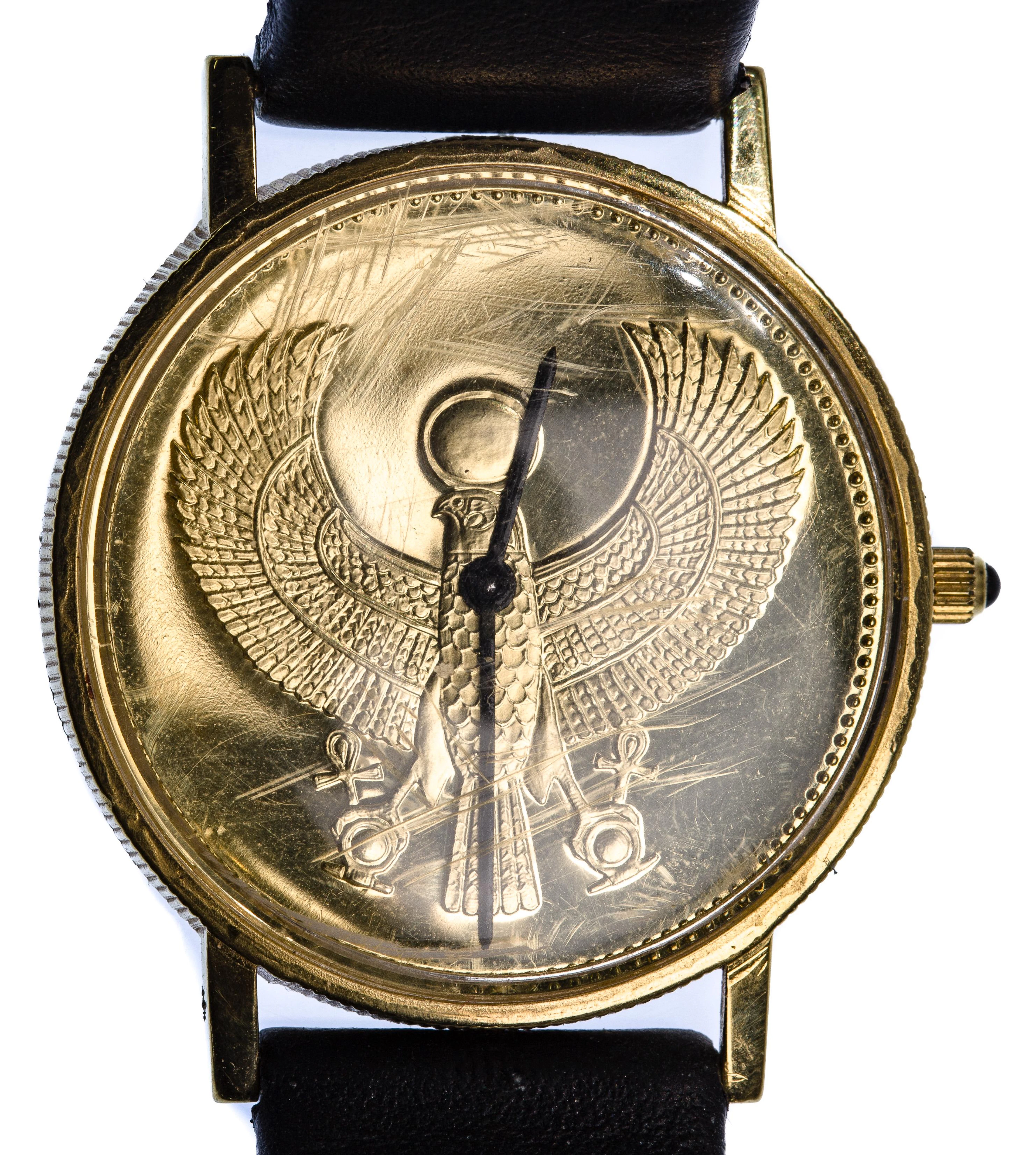 18k Yellow Gold Case Wrist Watch