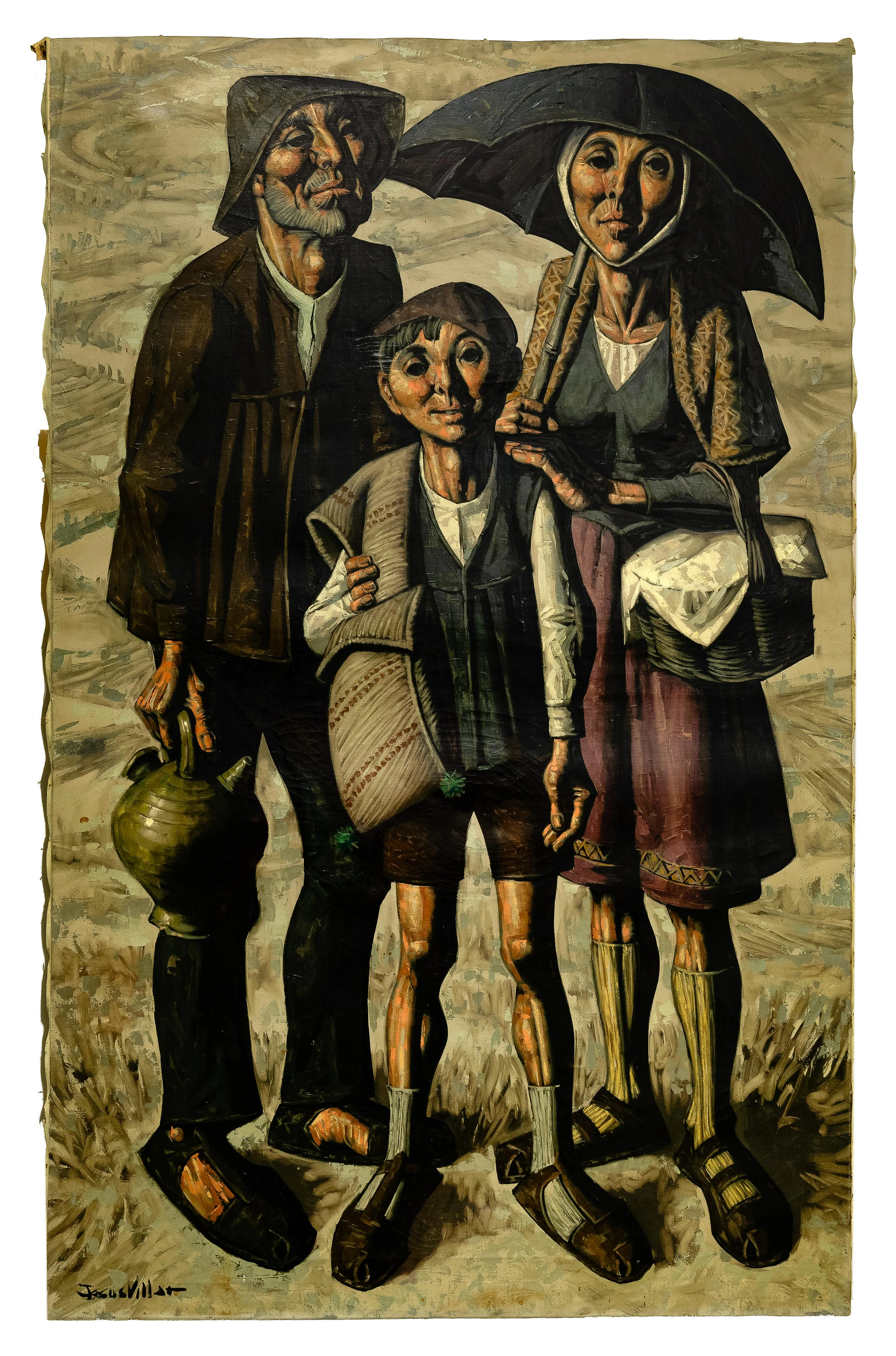 Jesus Villar (Martinez) (Spanish, b.1930) Oil on Canvas