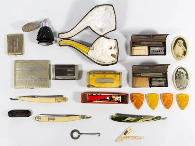 Vanity and Shaving Collectibles Assortment