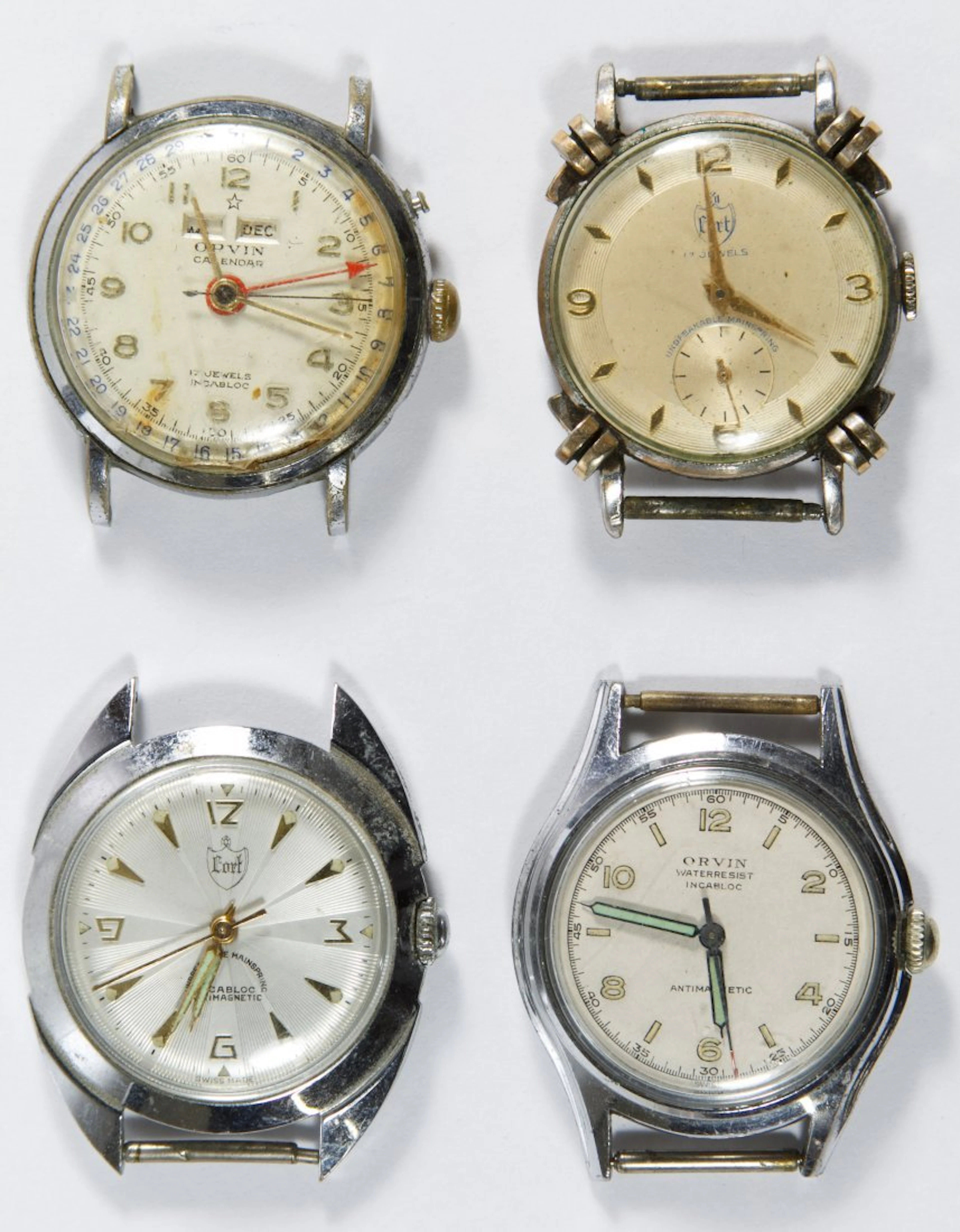 Orvin and Cort Wrist Watch Assortment