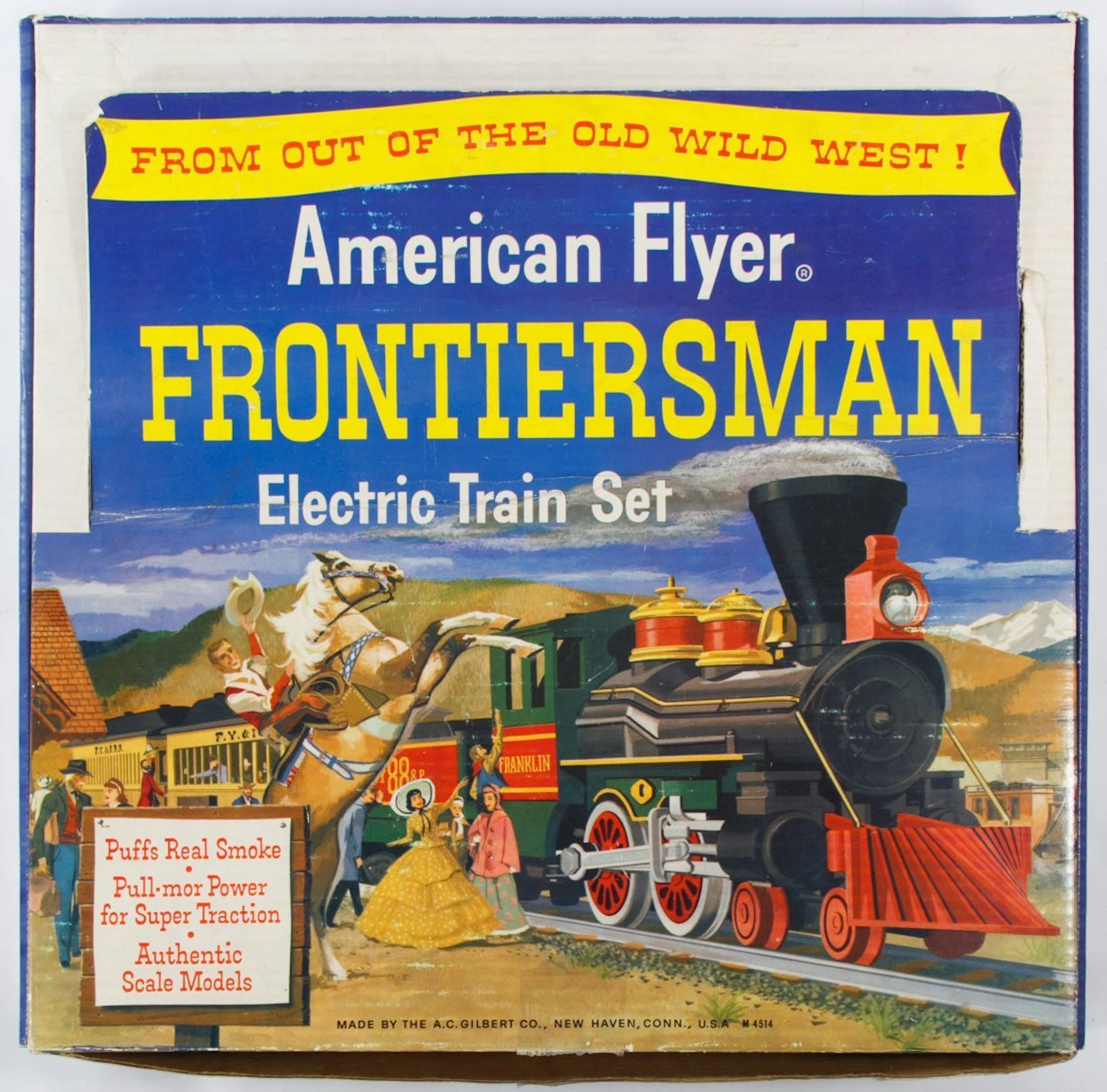 Gilbert American Flyer 'Frontiersman' S-Gauge Train Set