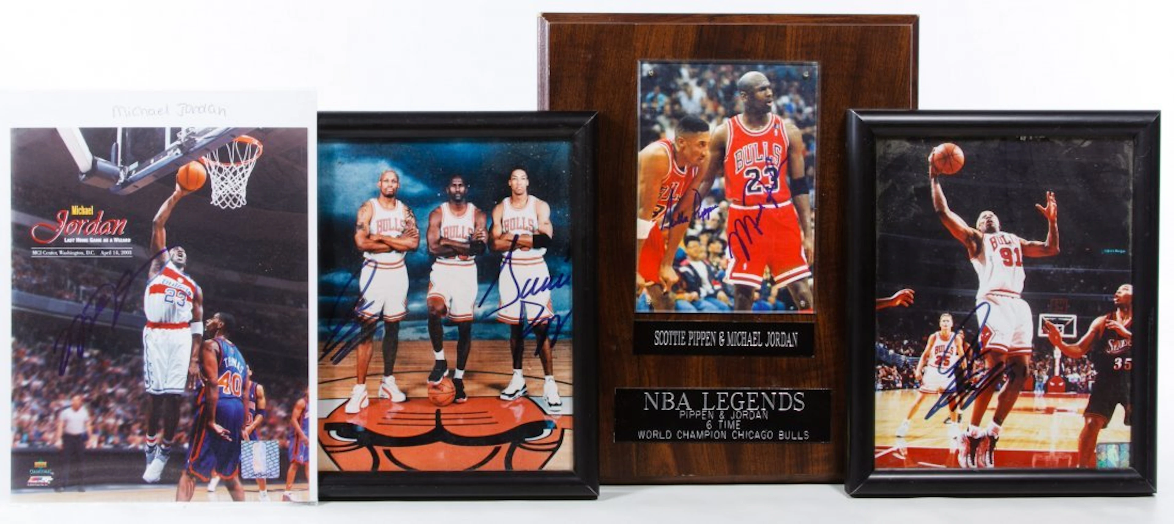 Chicago Bulls Autographed Memorabilia