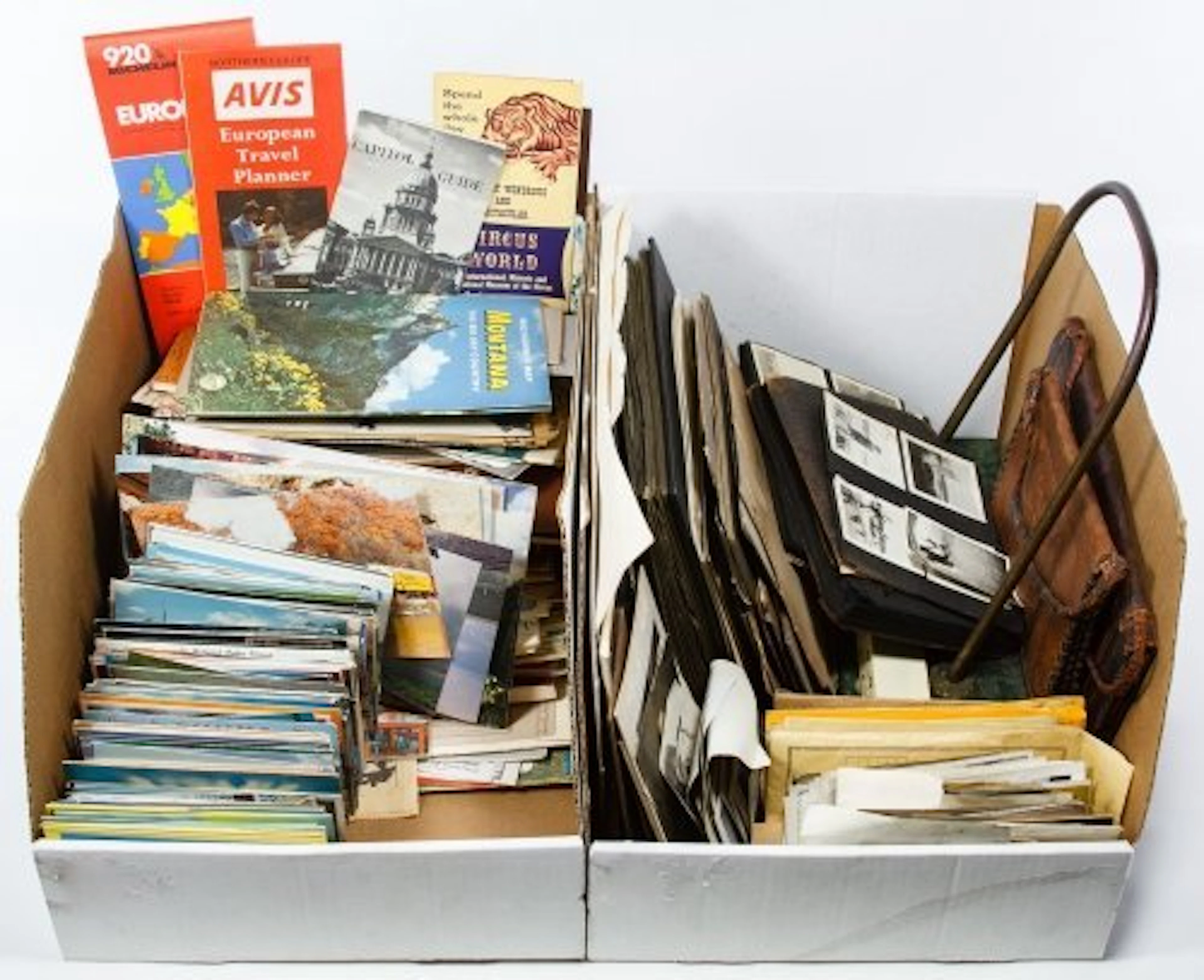 Photograph and Travel Ephemera Assortment
