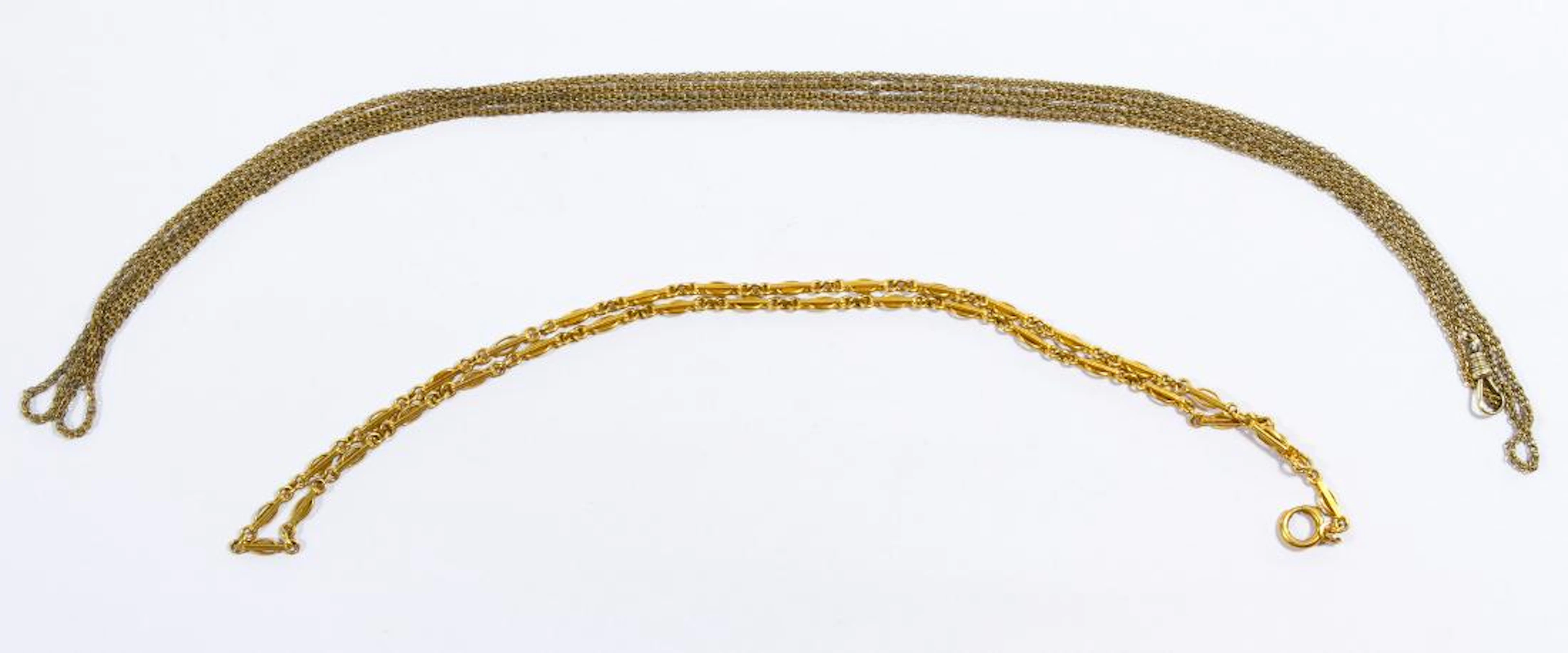 14k Gold Pocket Watch Chain