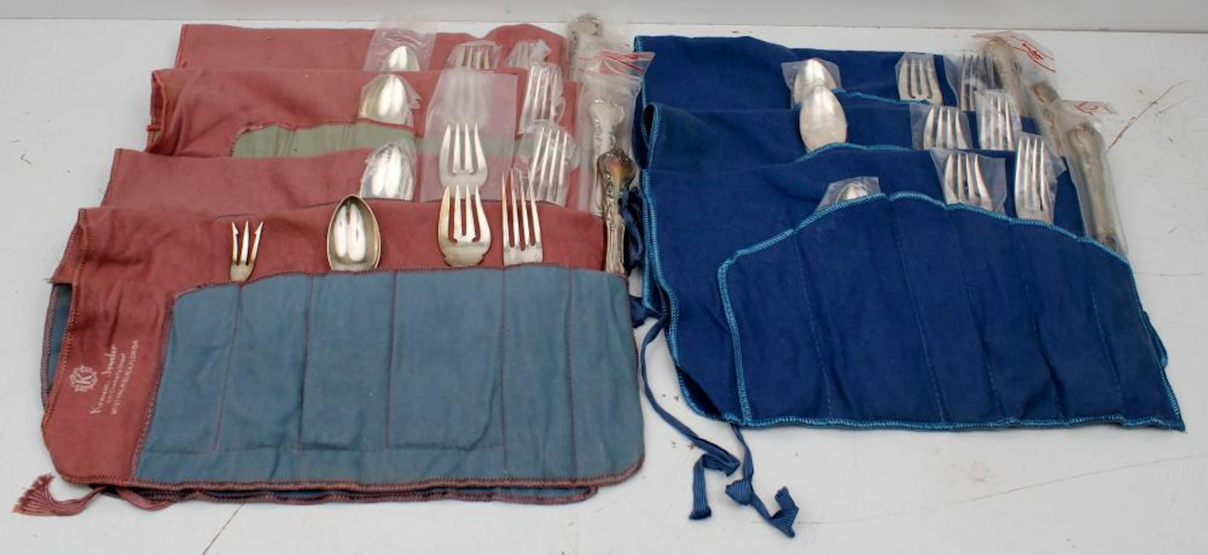 STRERLING SILVER FLATWARE SAVANNAH PATTER