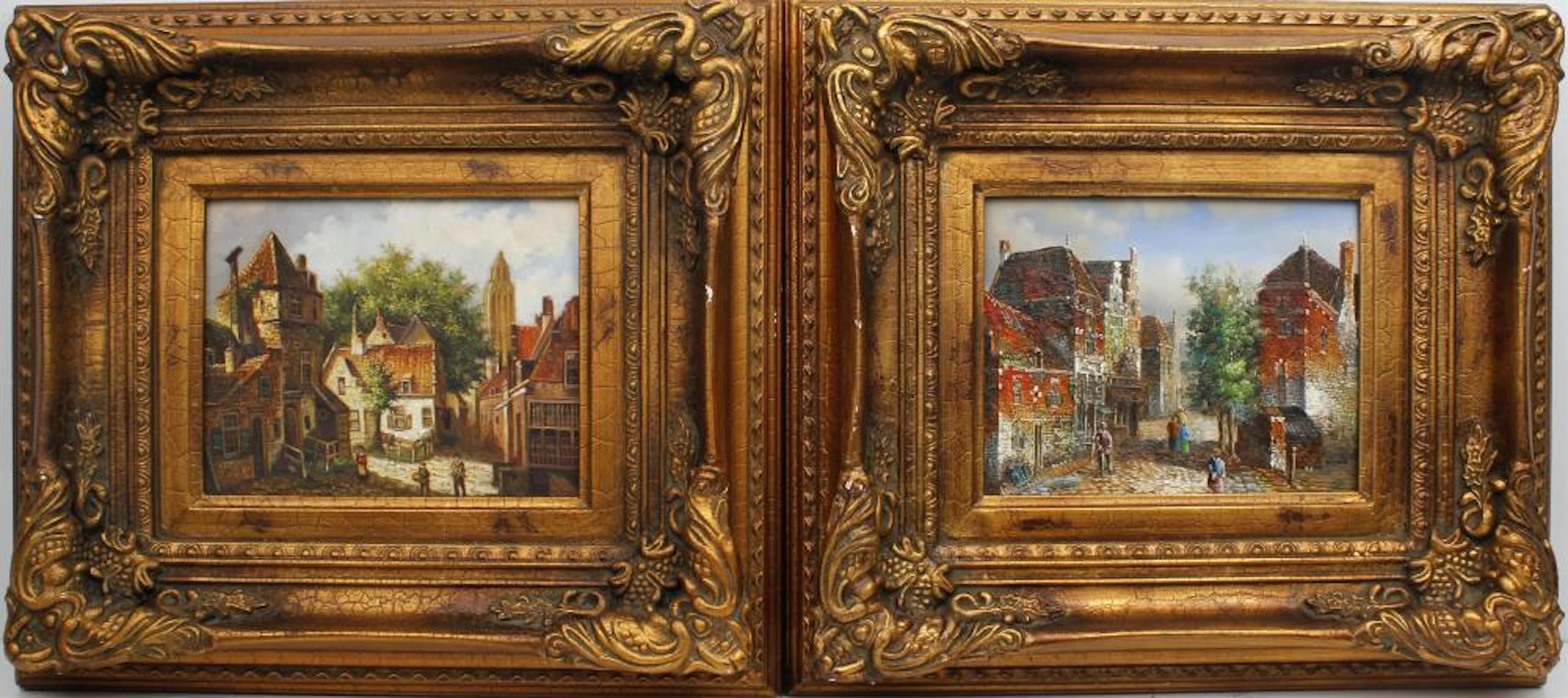 EMBELLISHED GICLEES OF IMPRESSIONIST STREET SCENES