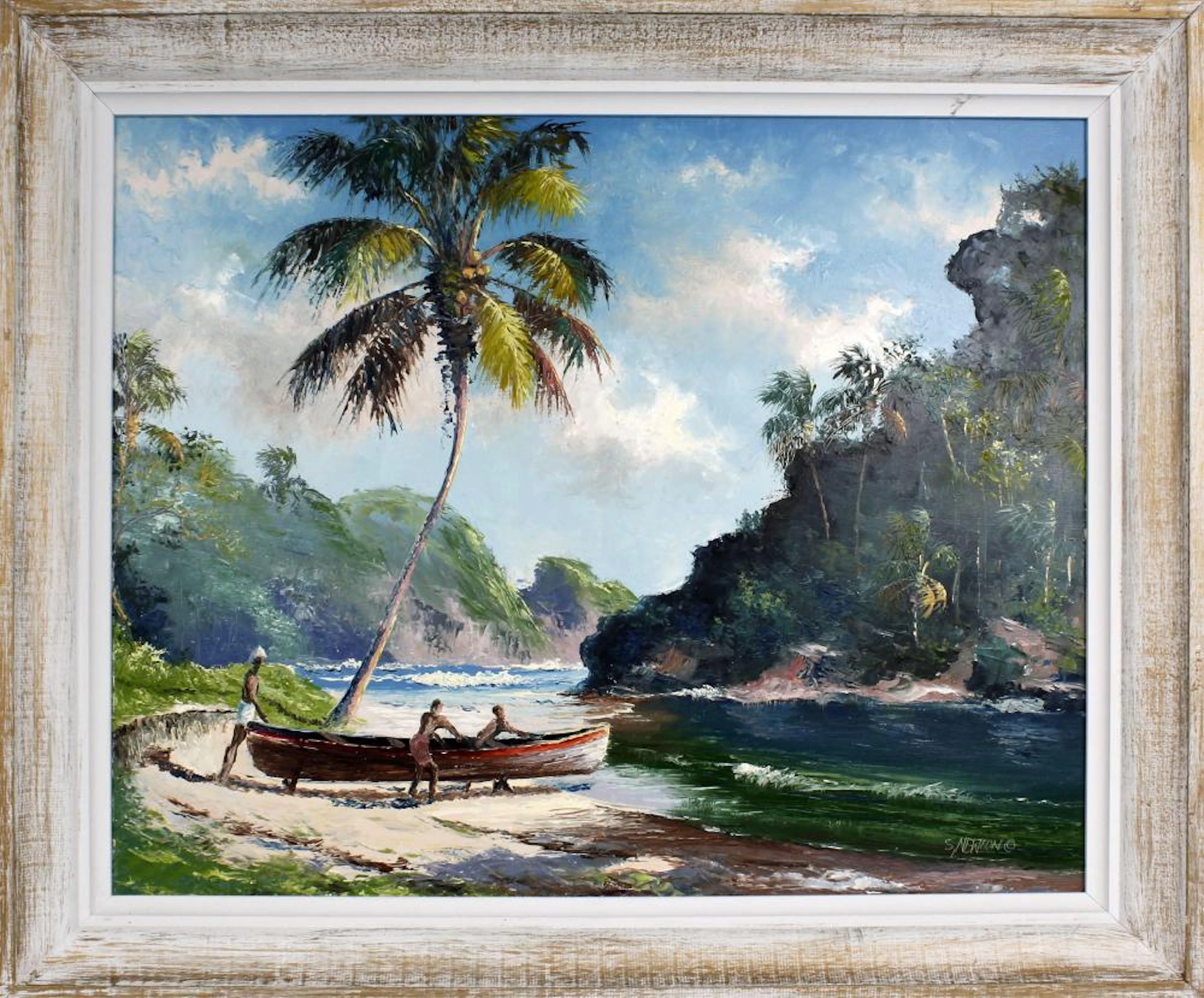 SAM NEWTON FLORIDA HIGHWAYMEN BOAT WORK