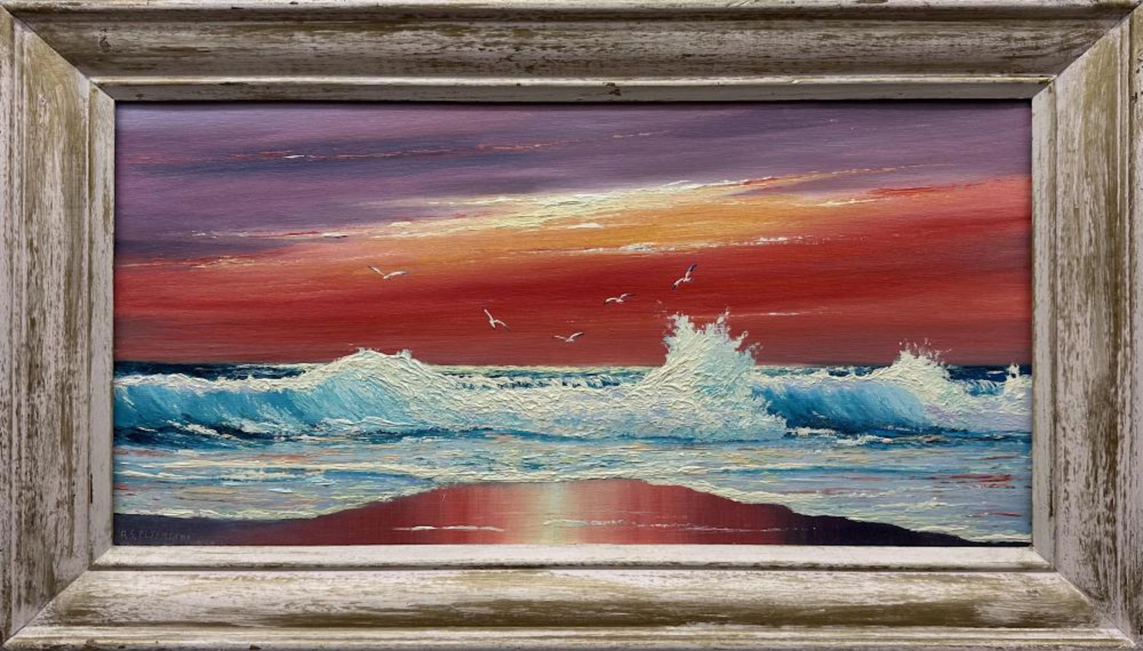AHMED ELTEMTAMY FLORIDA ARTIST OCEAN SUNSET