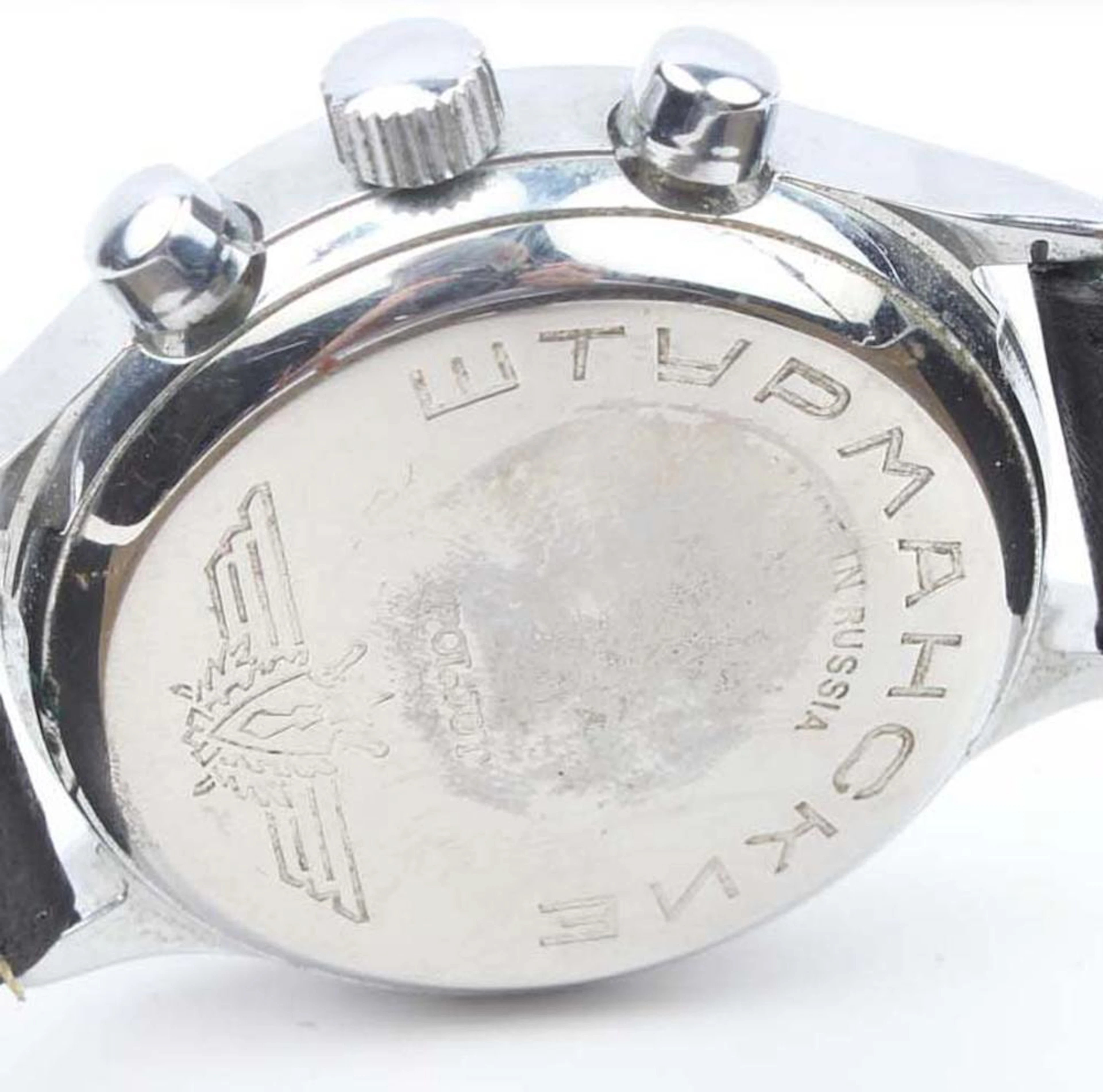 GENTLEMEN`S RUSSIAN POLJOT CHRONOGRAPH WRISTWATCH