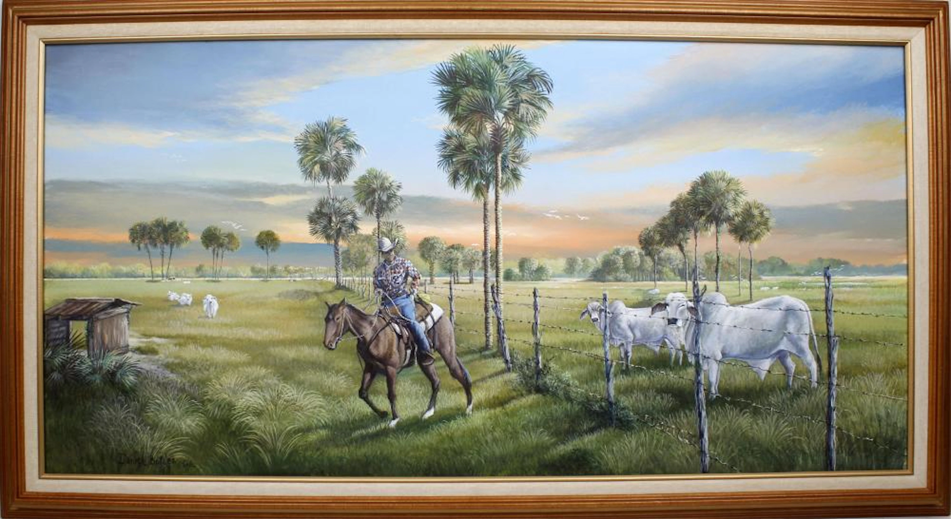 DANIEL BUTLER FLORIDA ARTIST BRAHMAN BULLS