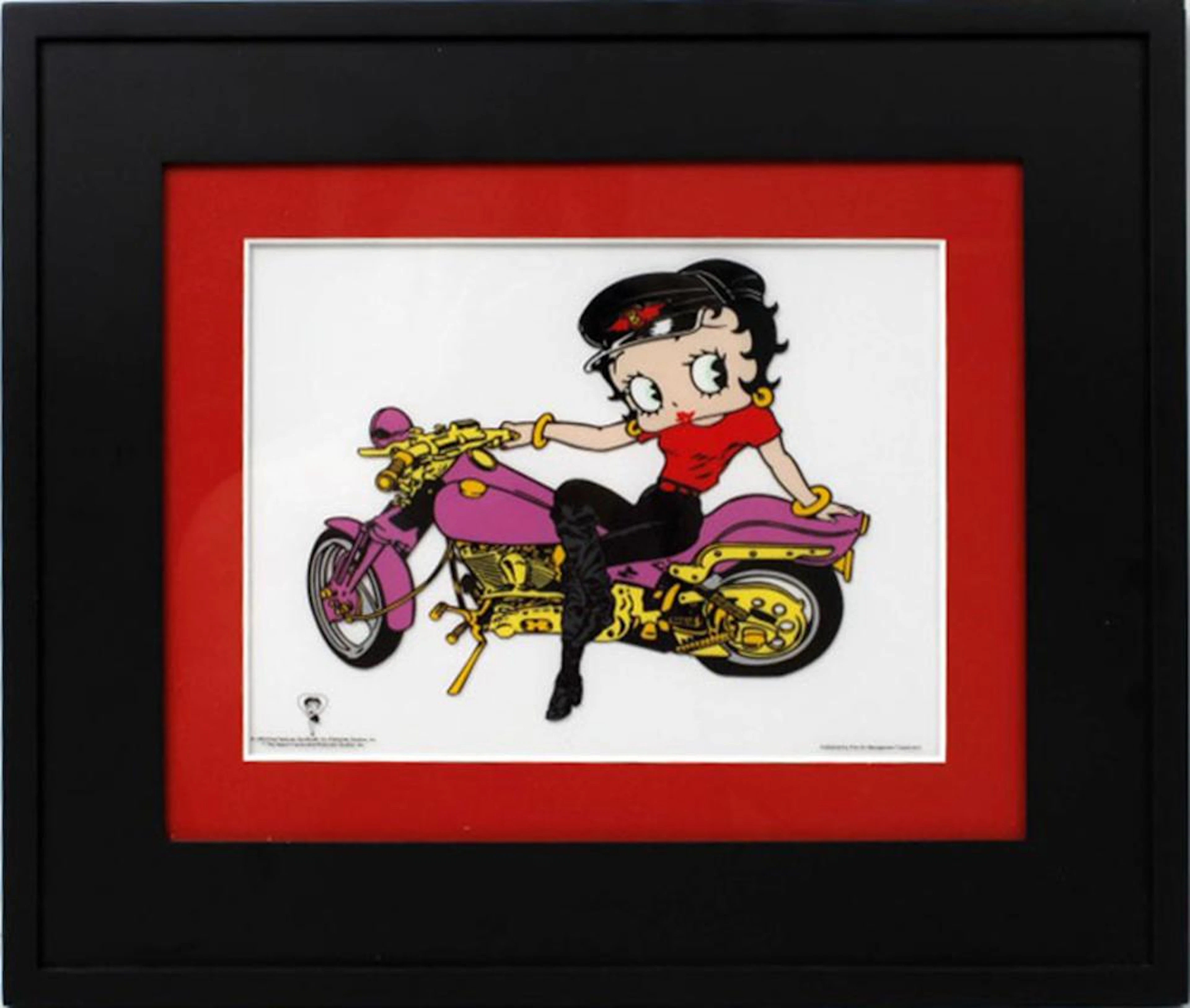 KING FEATURES BETTY BOOP: MOTORCYCLE MAMA SERICEL
