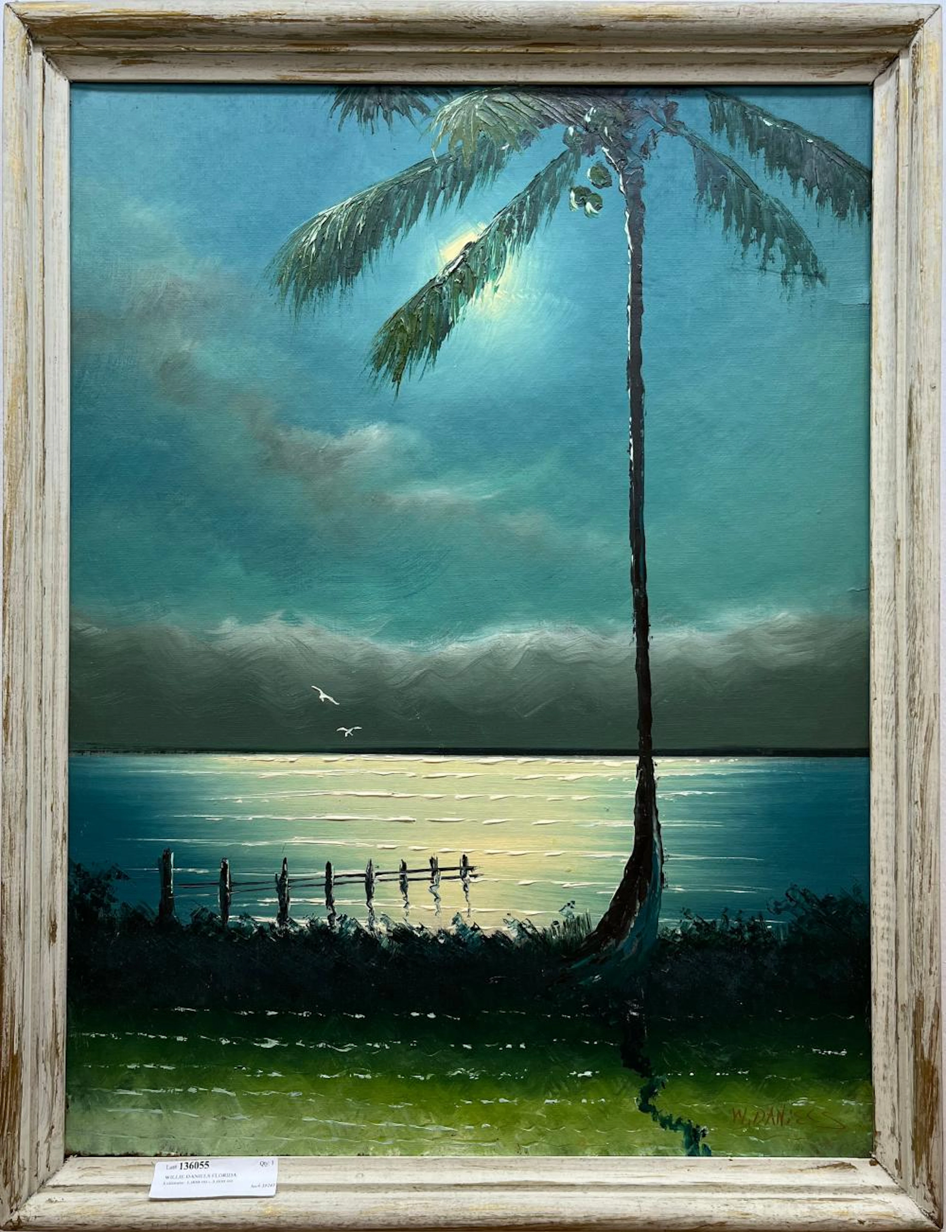 WILLIE DANIELS FLORIDA HIGHWAYMEN COCONUT PALM