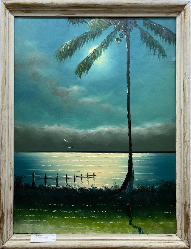 WILLIE DANIELS FLORIDA HIGHWAYMEN COCONUT PALM