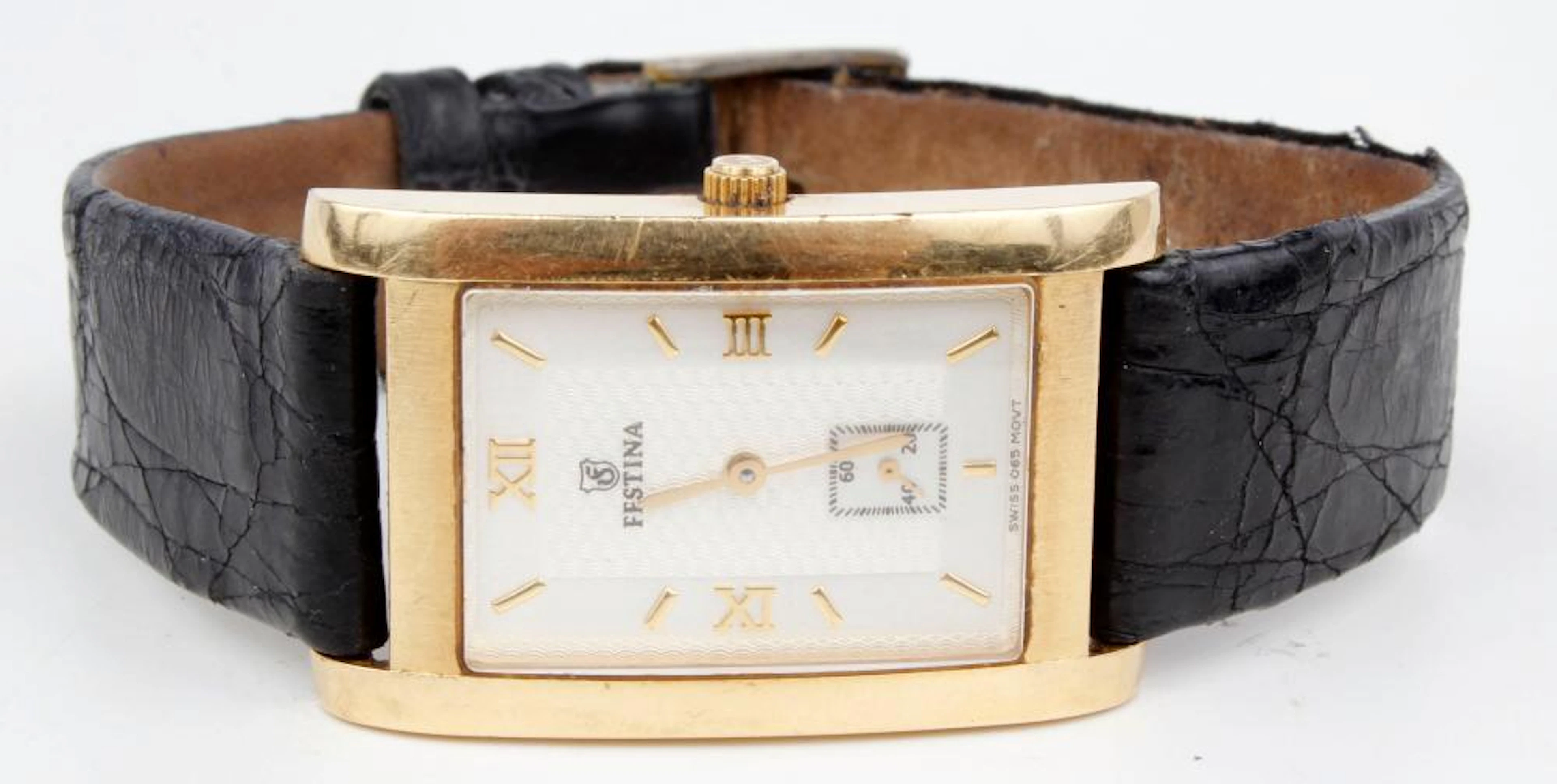 FESTINA F109 WRISTWATCH 18K YELLOW GOLD