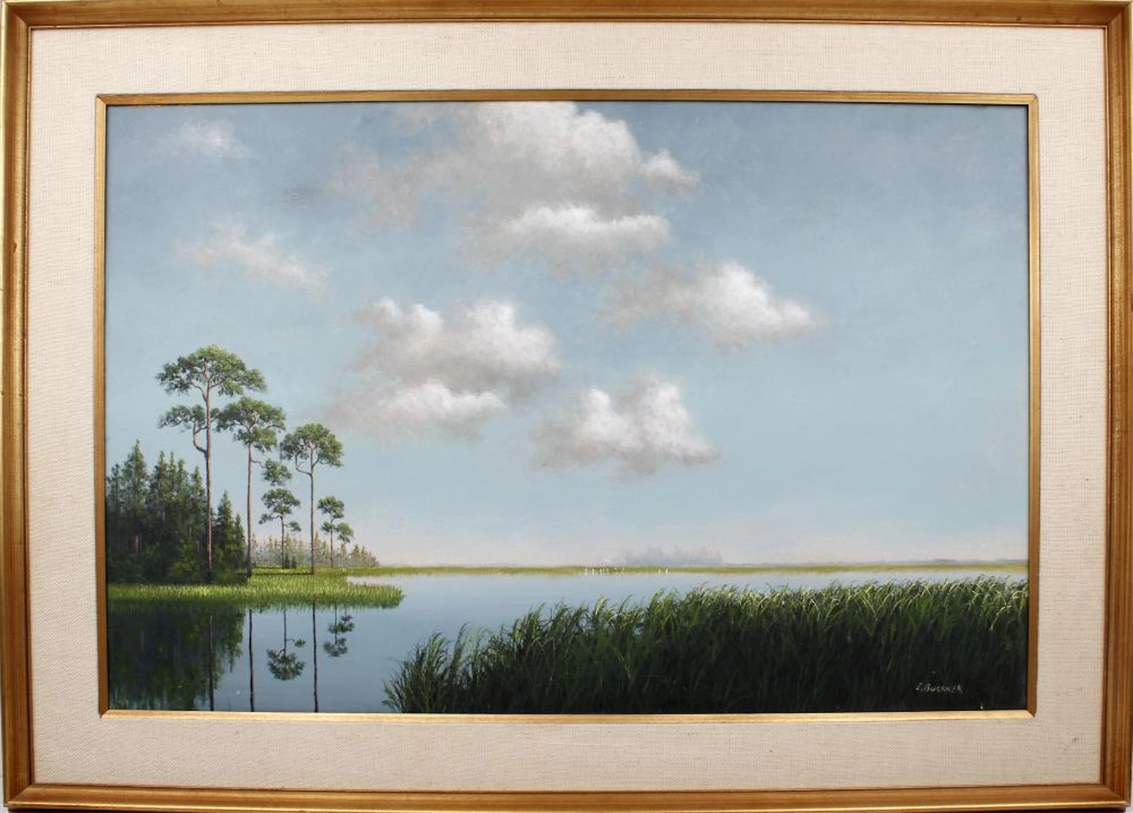 ELLIS BUCKNER FLORIDA HIGHWAYMEN RIVER REFLECTIO