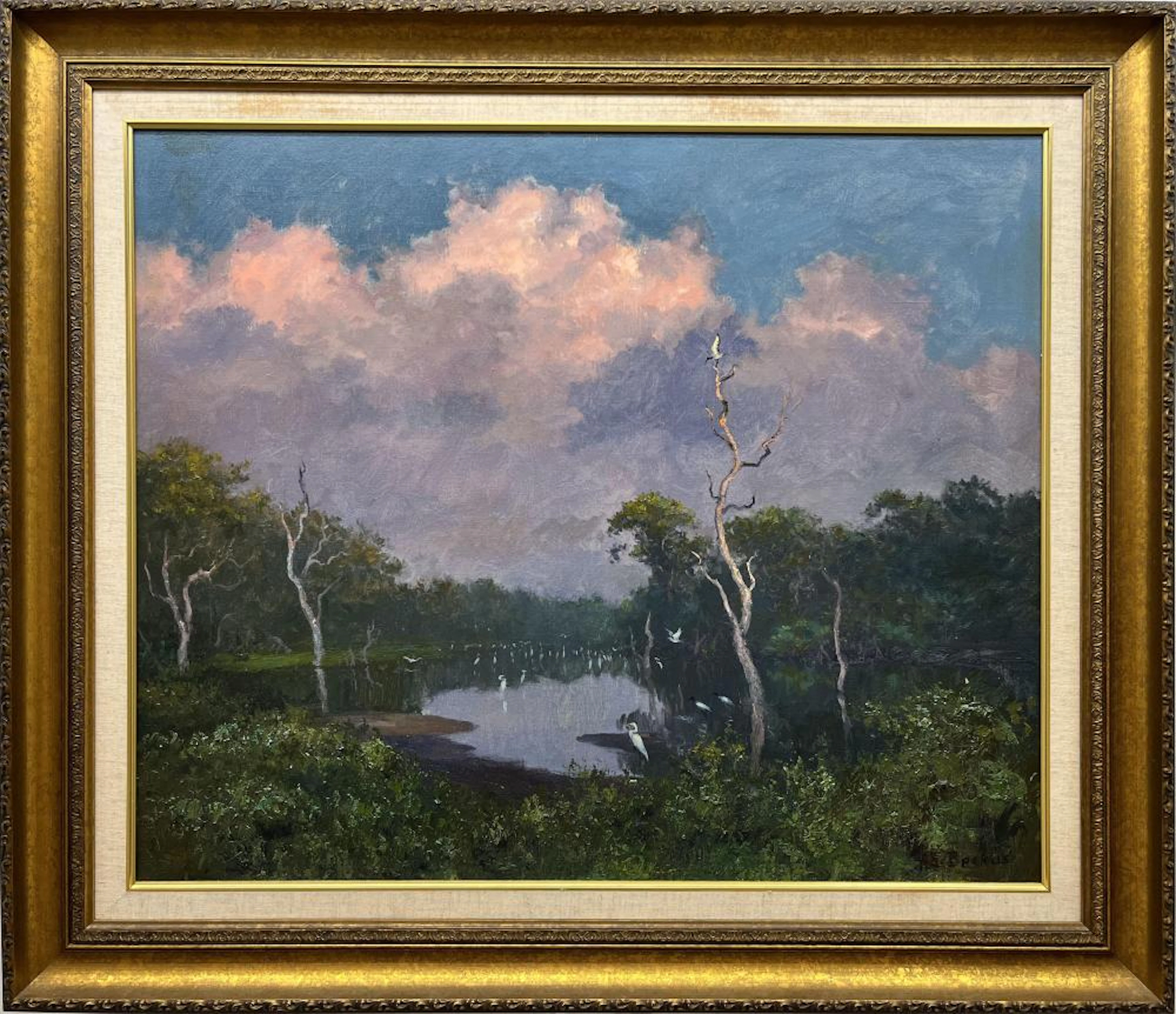 A.E. BACKUS FLORIDA ARTIST MANGROVES OF SURFSIDE