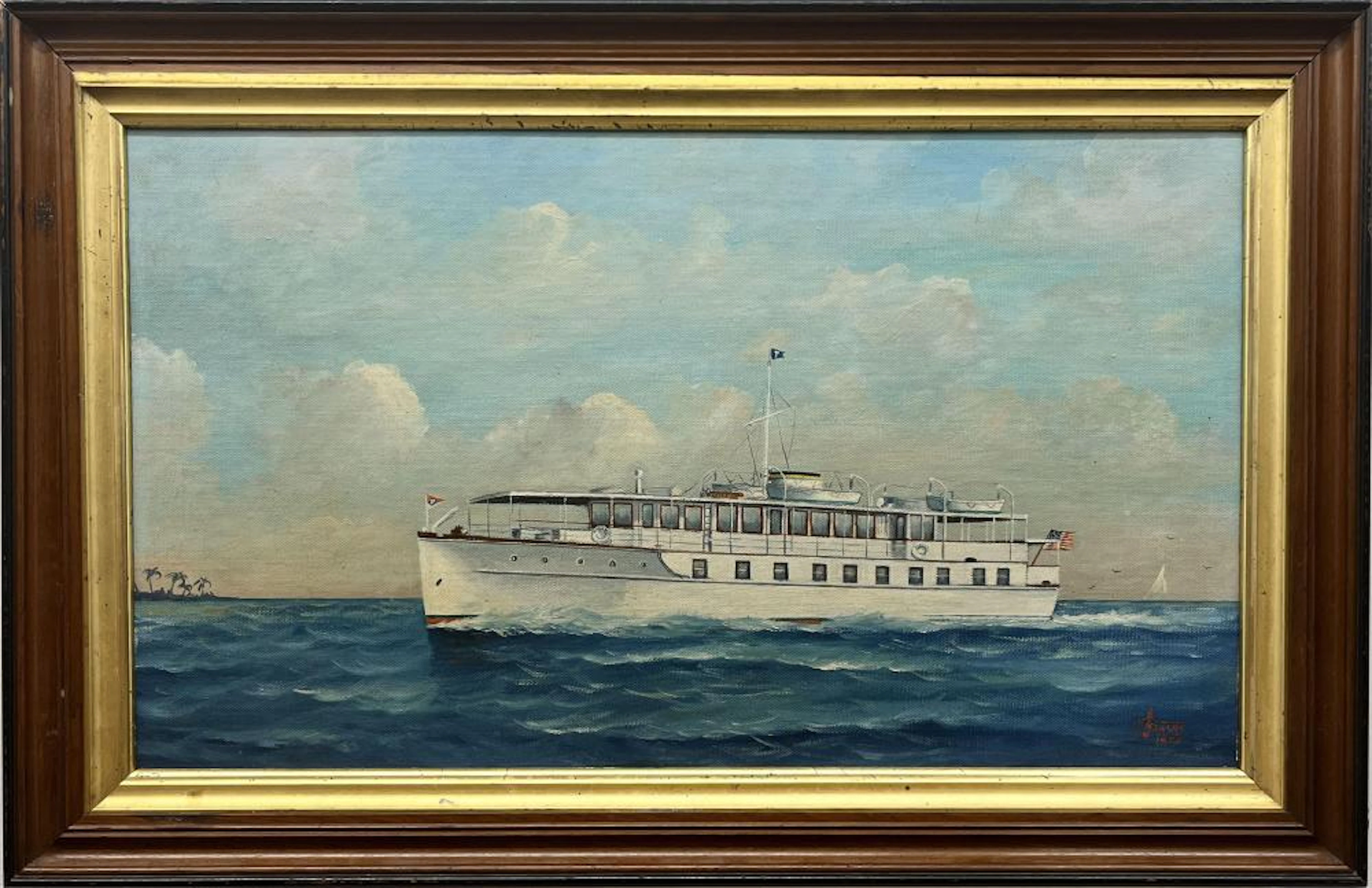 JOE SELBY FLORIDA ARTIST FULL STEAM AHEAD