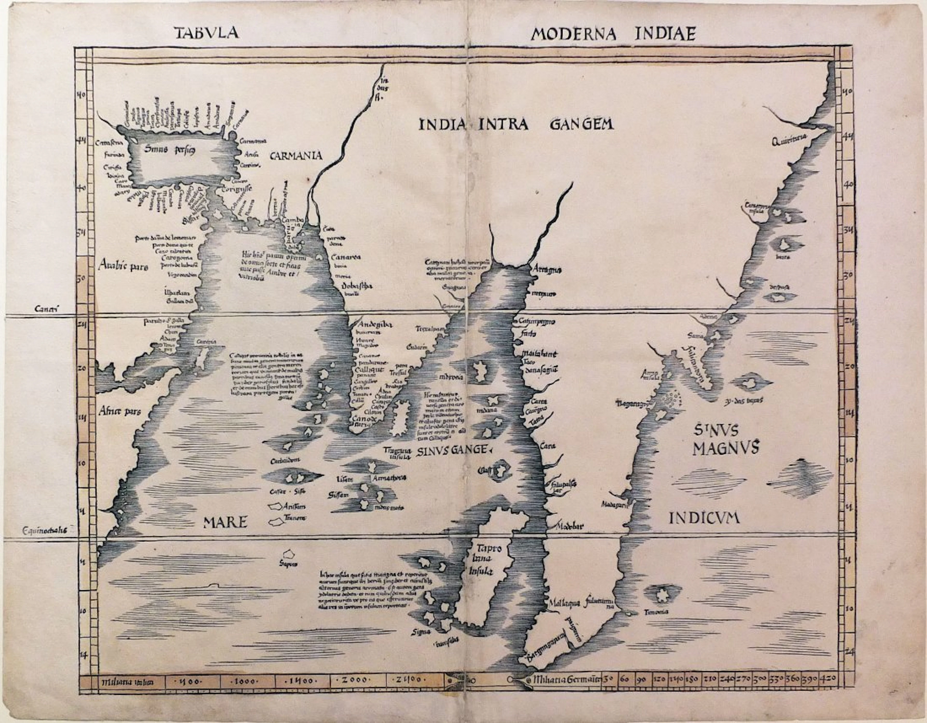 Tabula Moderna Indiae