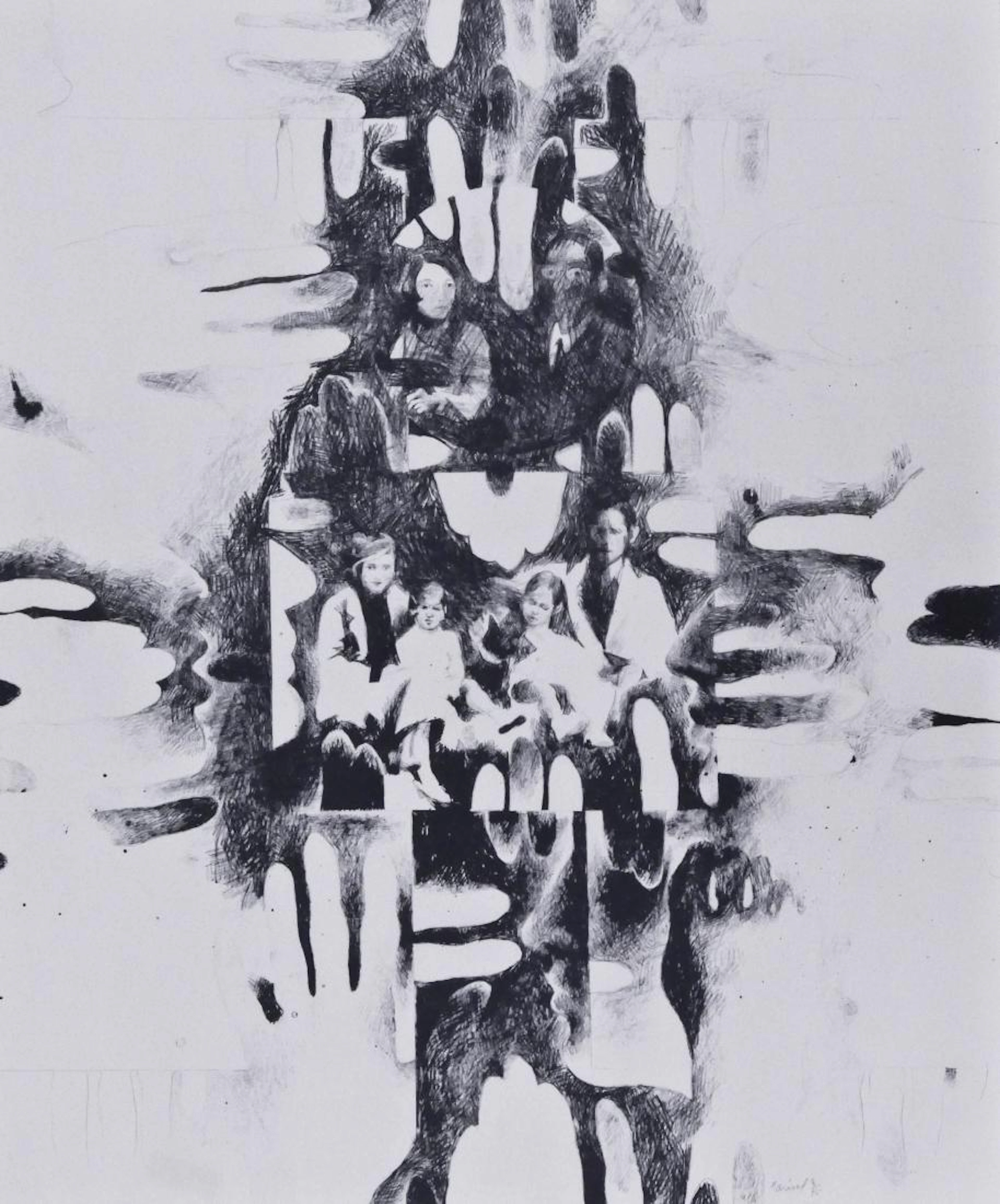 Marisol Escobar (1930-2016 Venezuela) Untitled Family