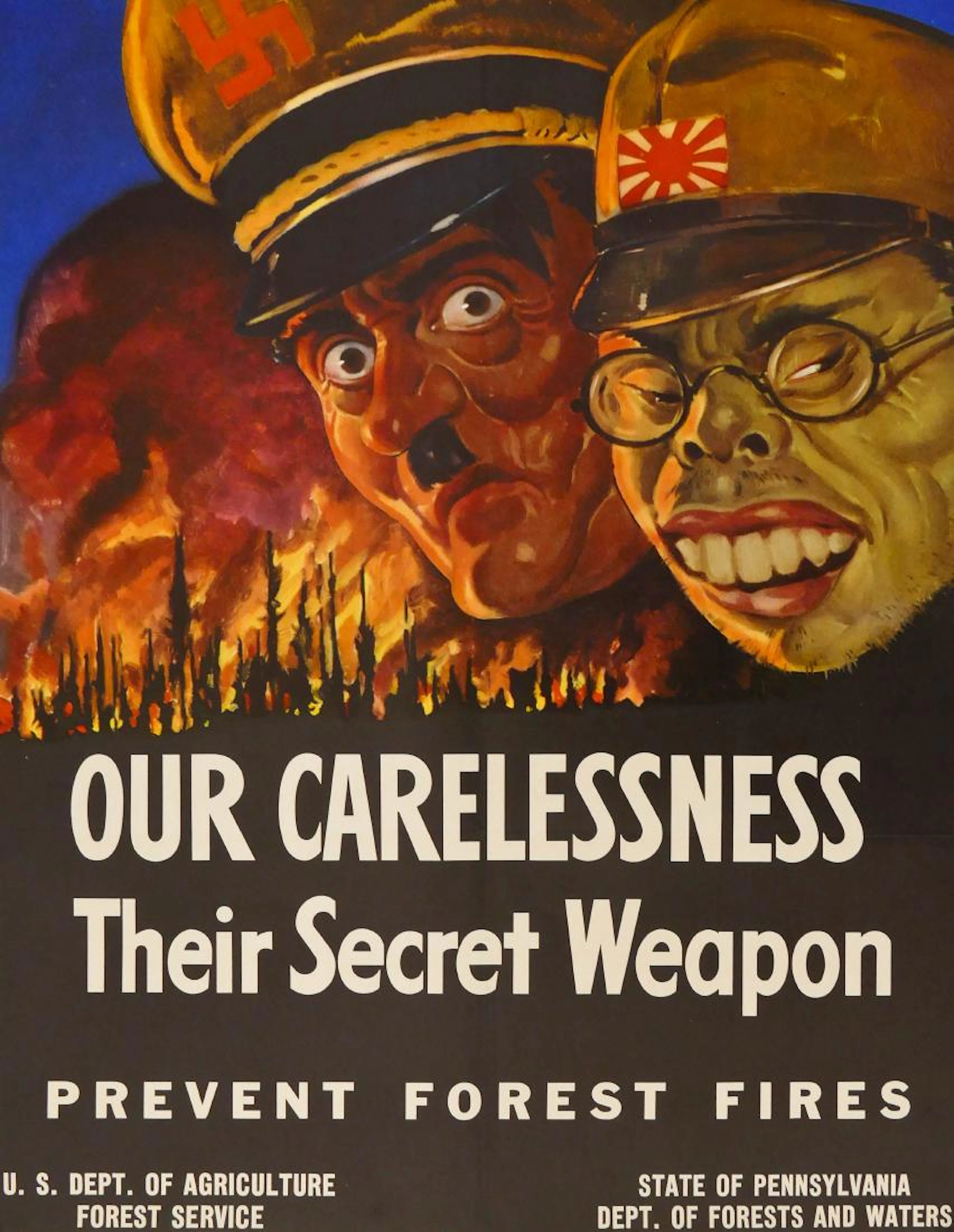 WWII Our Carelessness Their Secret Weapon Propaganda
