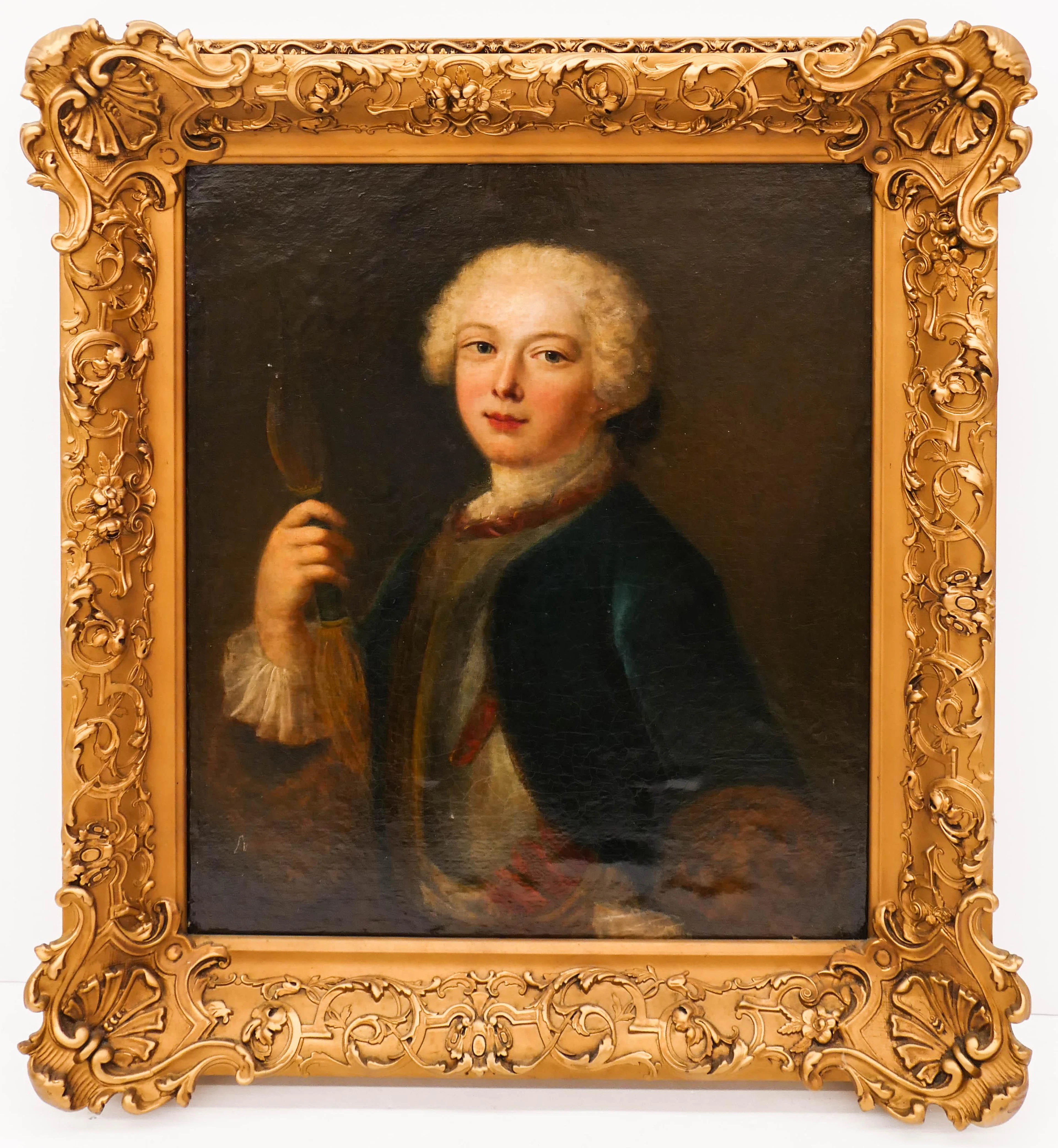 French School 18th Cent. ''Young Dauphin Returning from