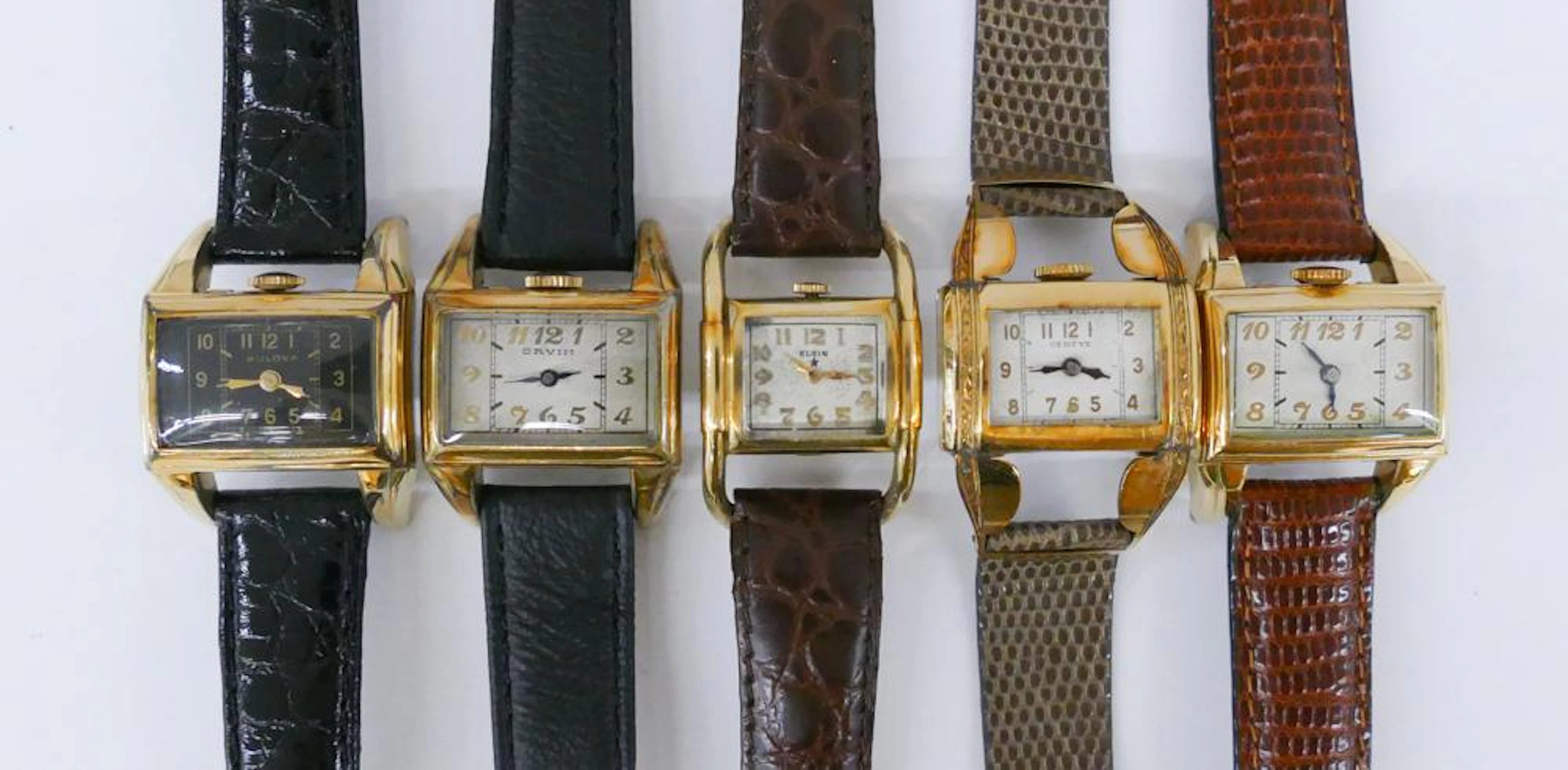 5pc Drivers Ristside Mens Watches