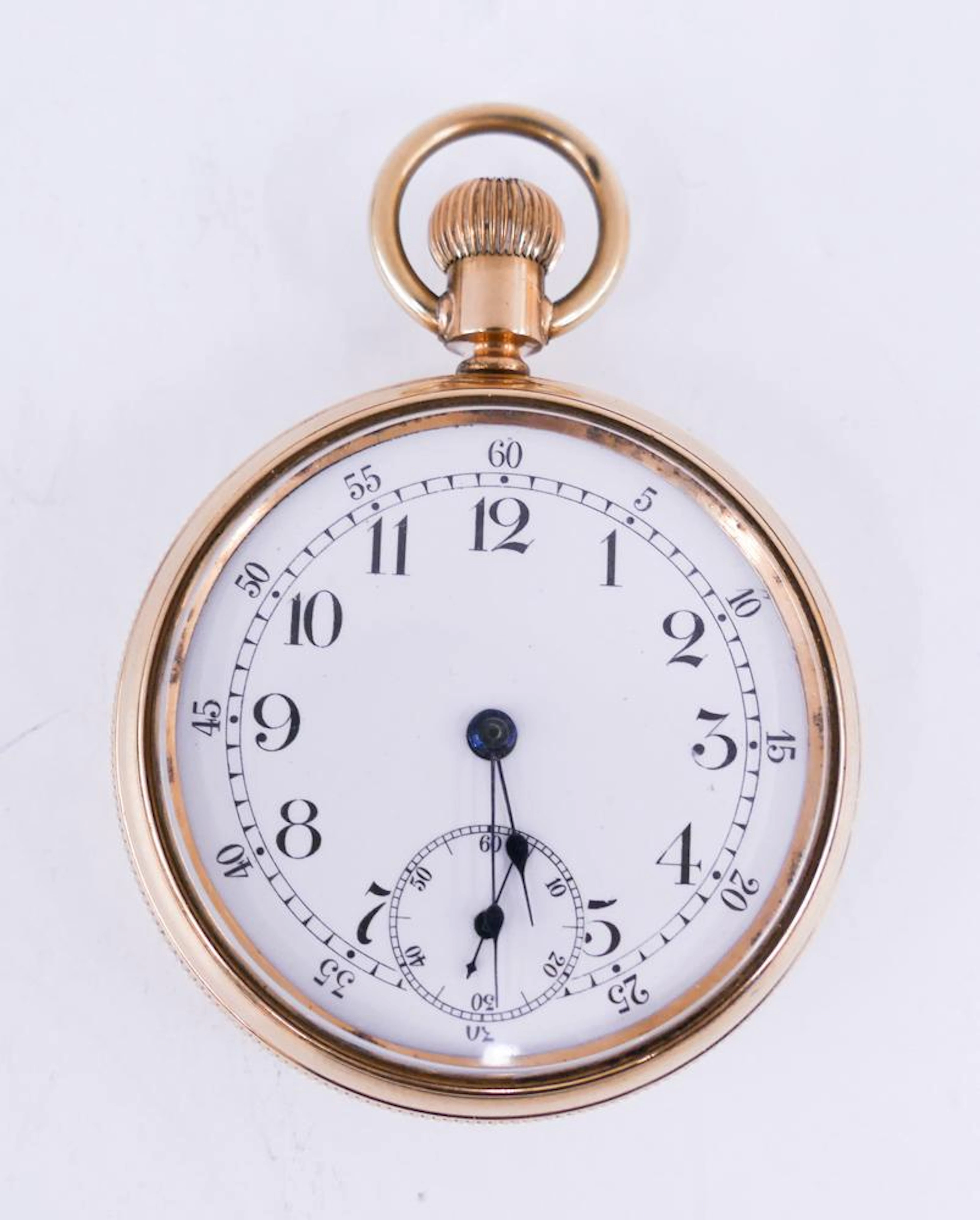 Waterbury Watch Co. 10K Gold Pocket Watch