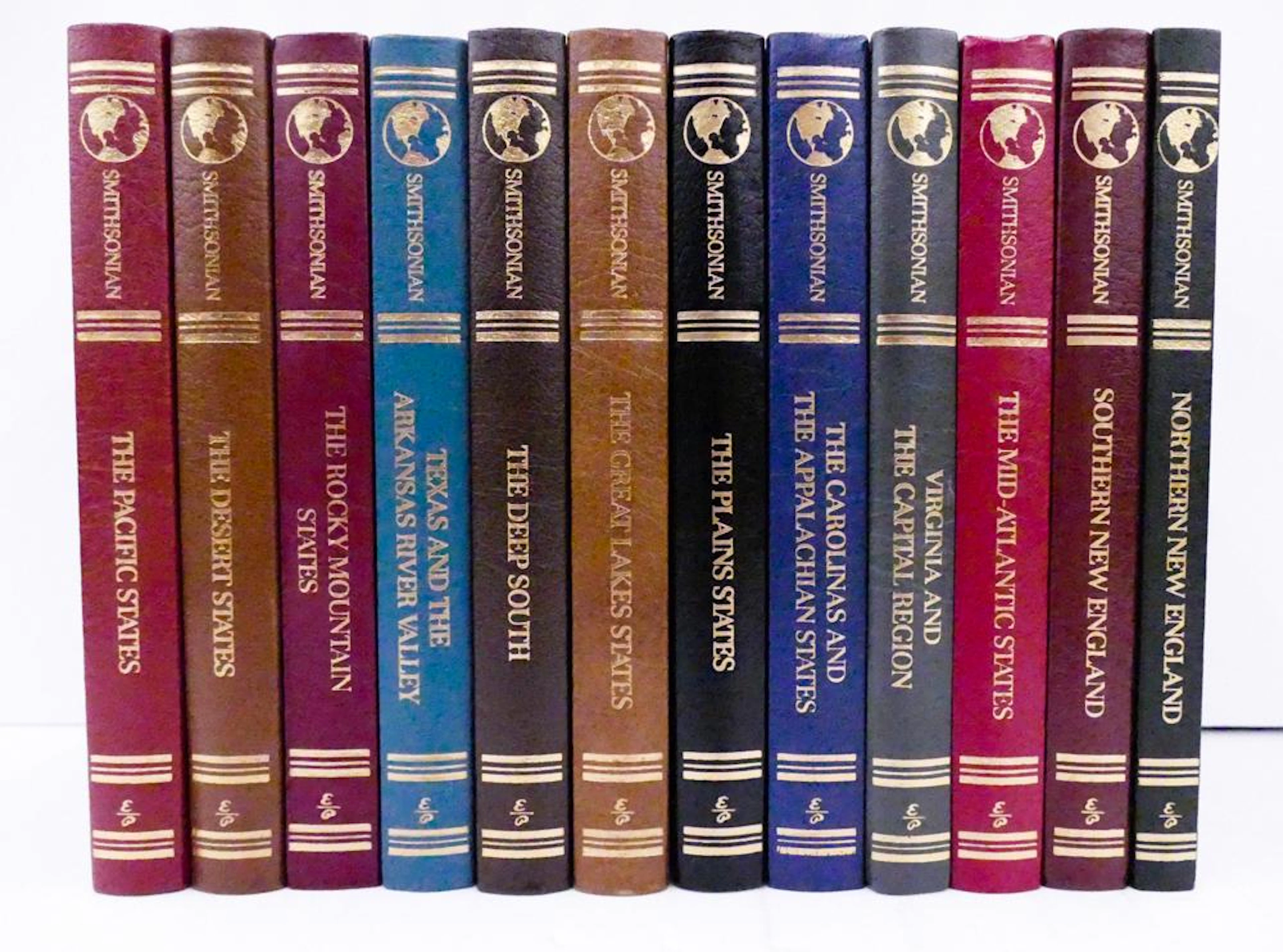 Leather Bound Smithsonian Guide to Historic America 12