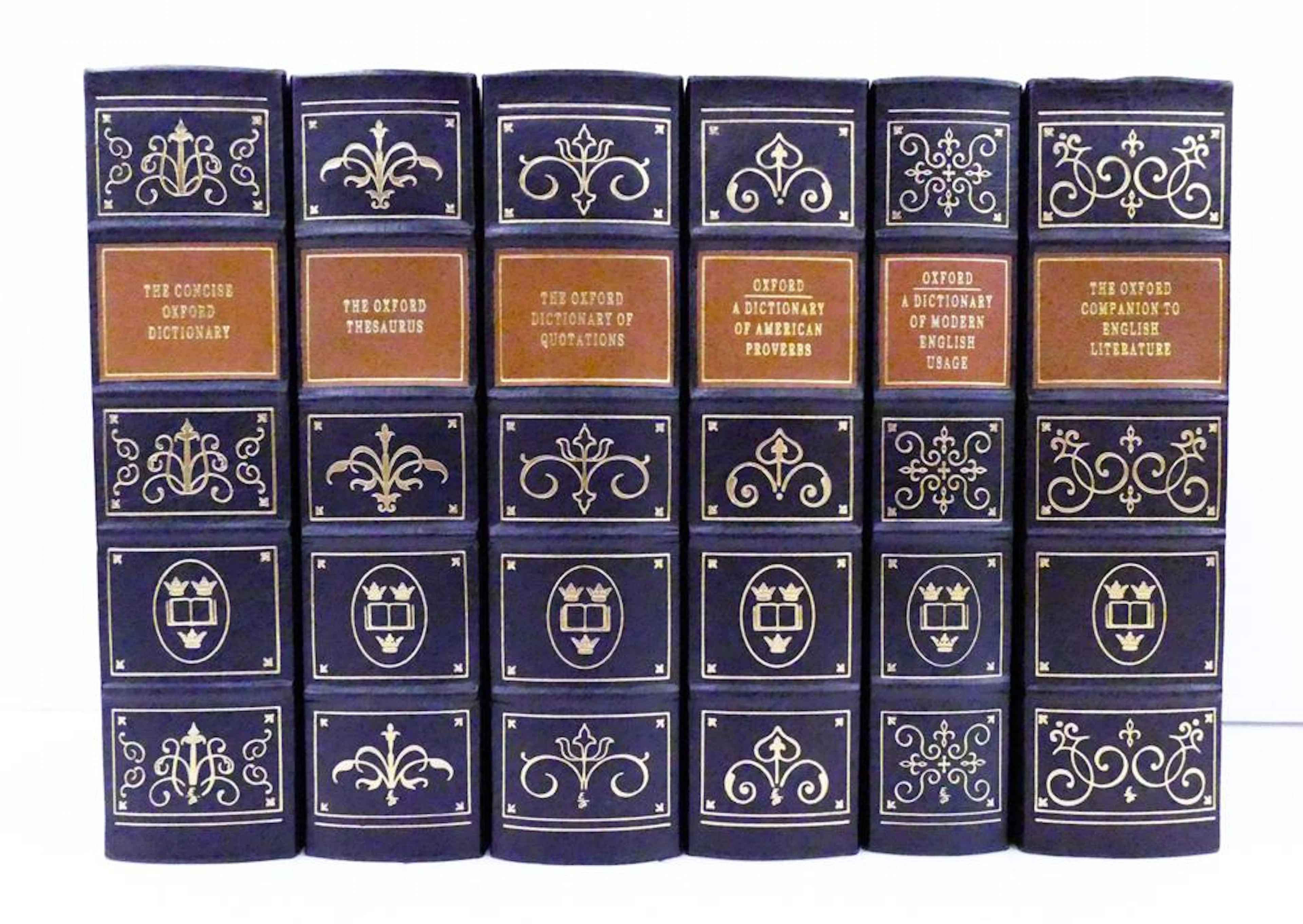 6pc Easton Press Leather Bound Oxford Set