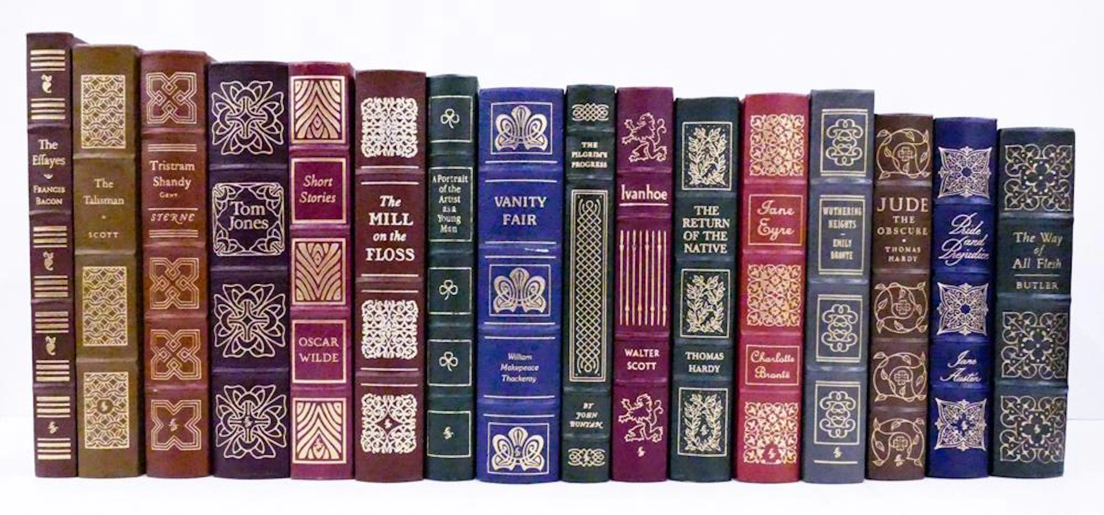 16pc Easton Press Leather Bound English Literature