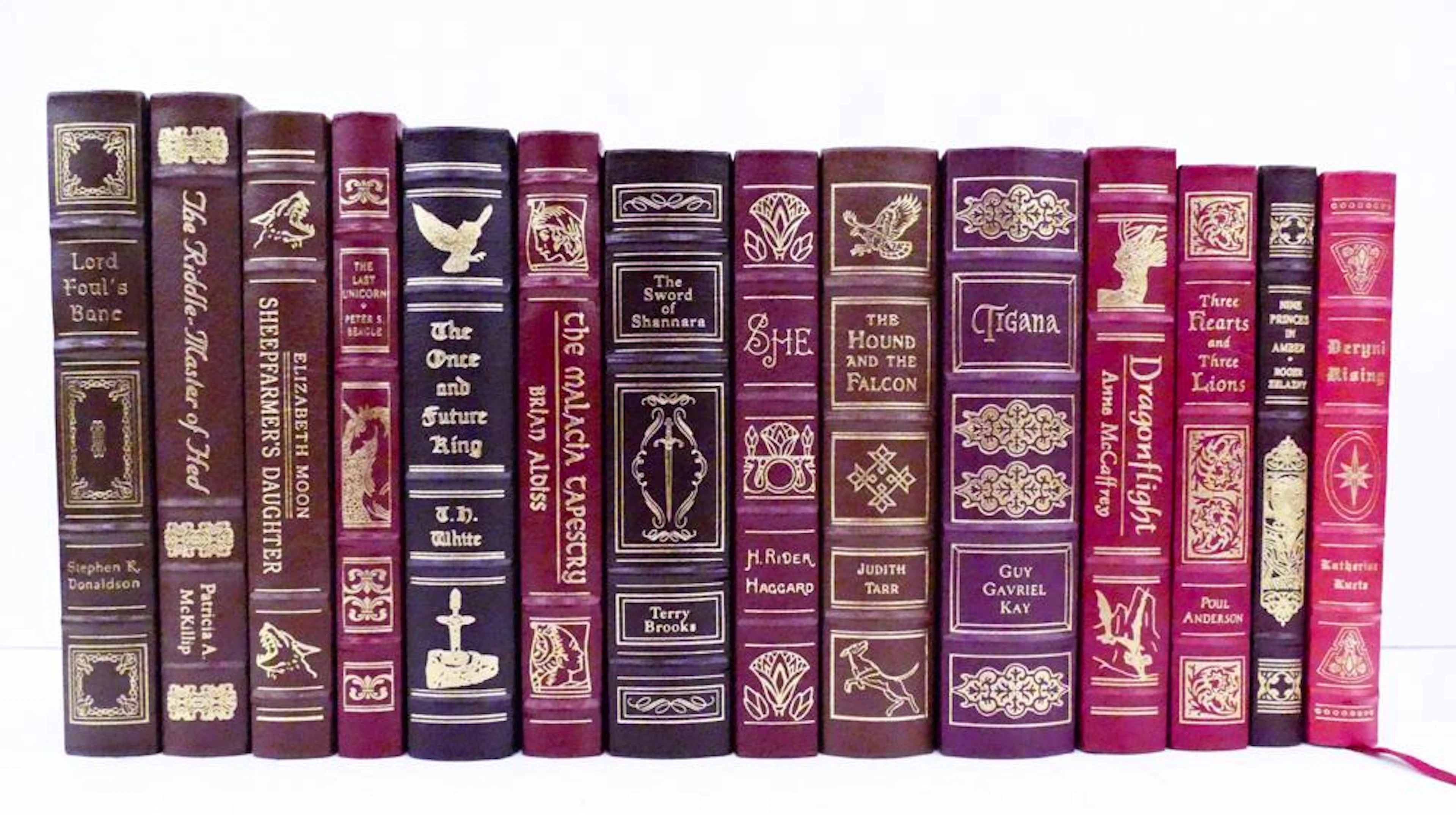 14pc Easton Press Leather Bound Fantasy Fiction