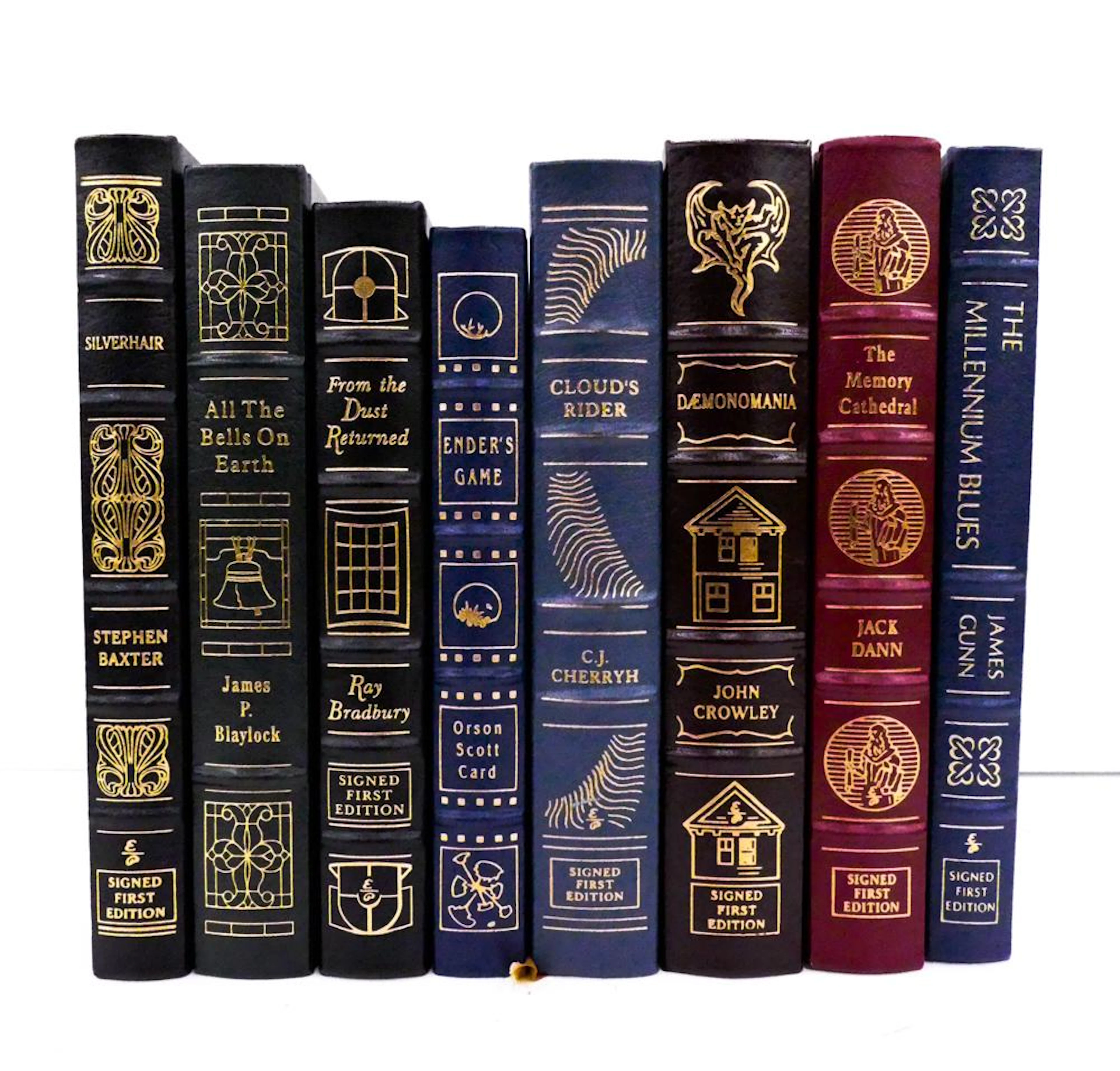 8pc Easton Press Signed First Edition Masterpieces of