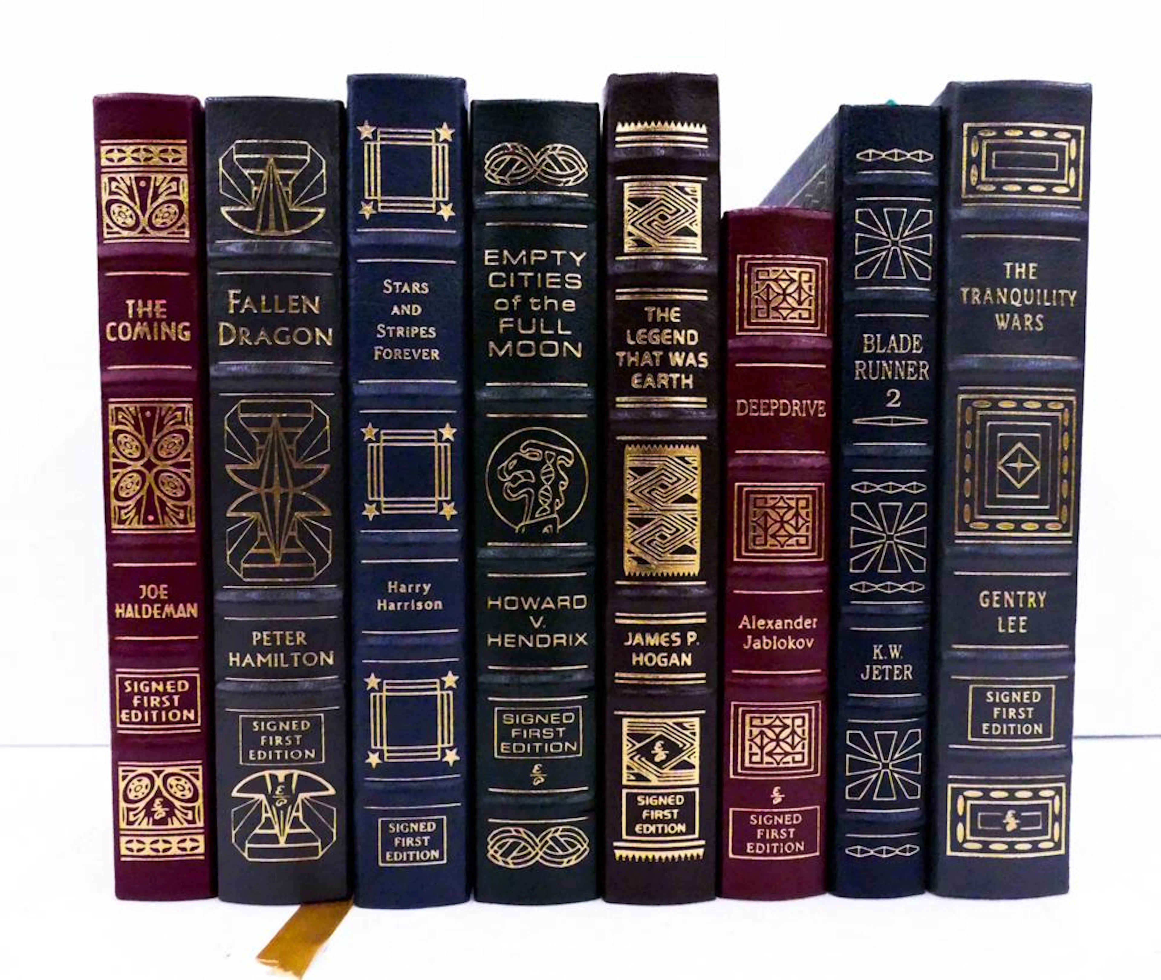 8pc Easton Press Signed First Edition Masterpieces of