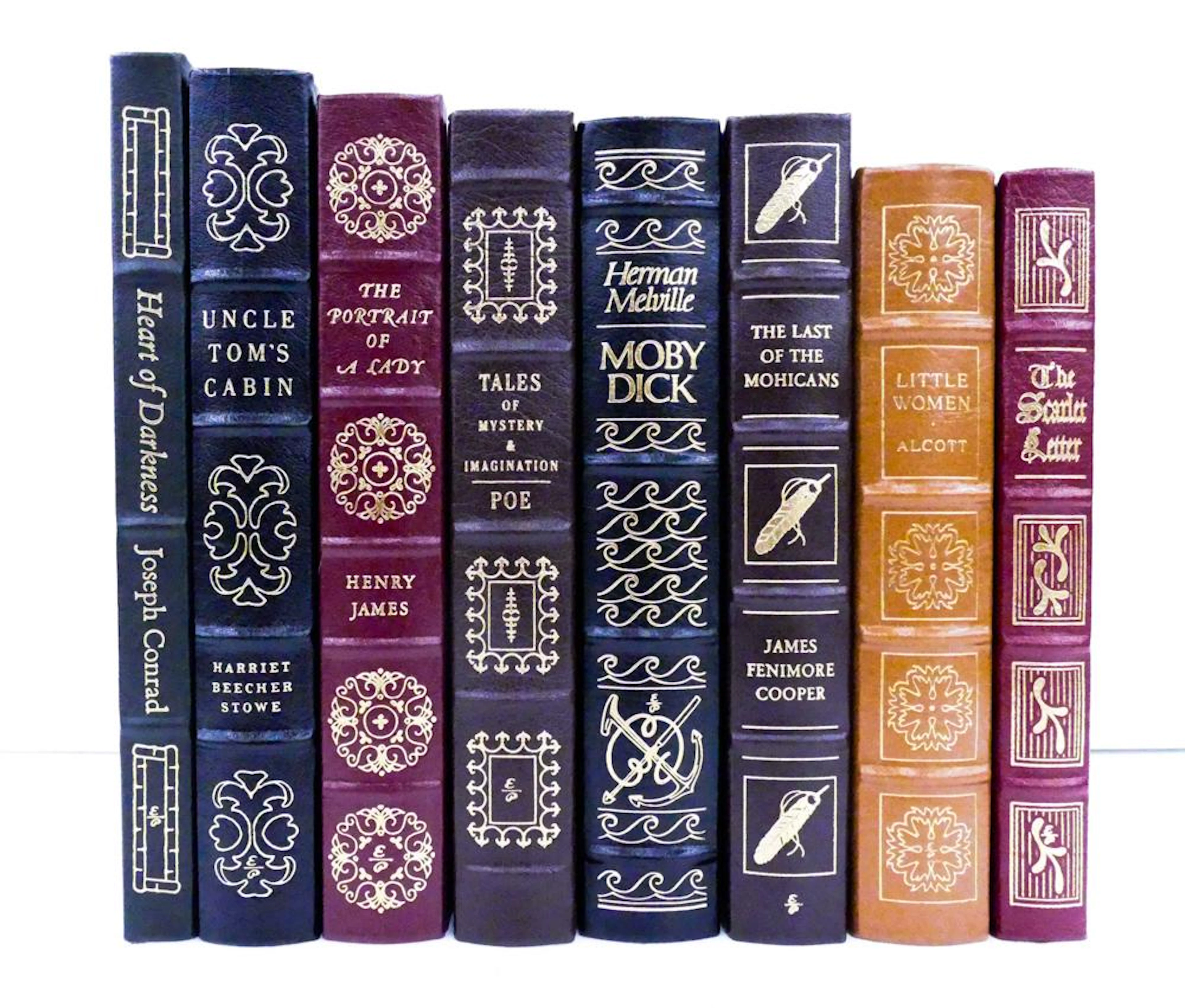 8pc Easton Press American Authors from Greatest Books