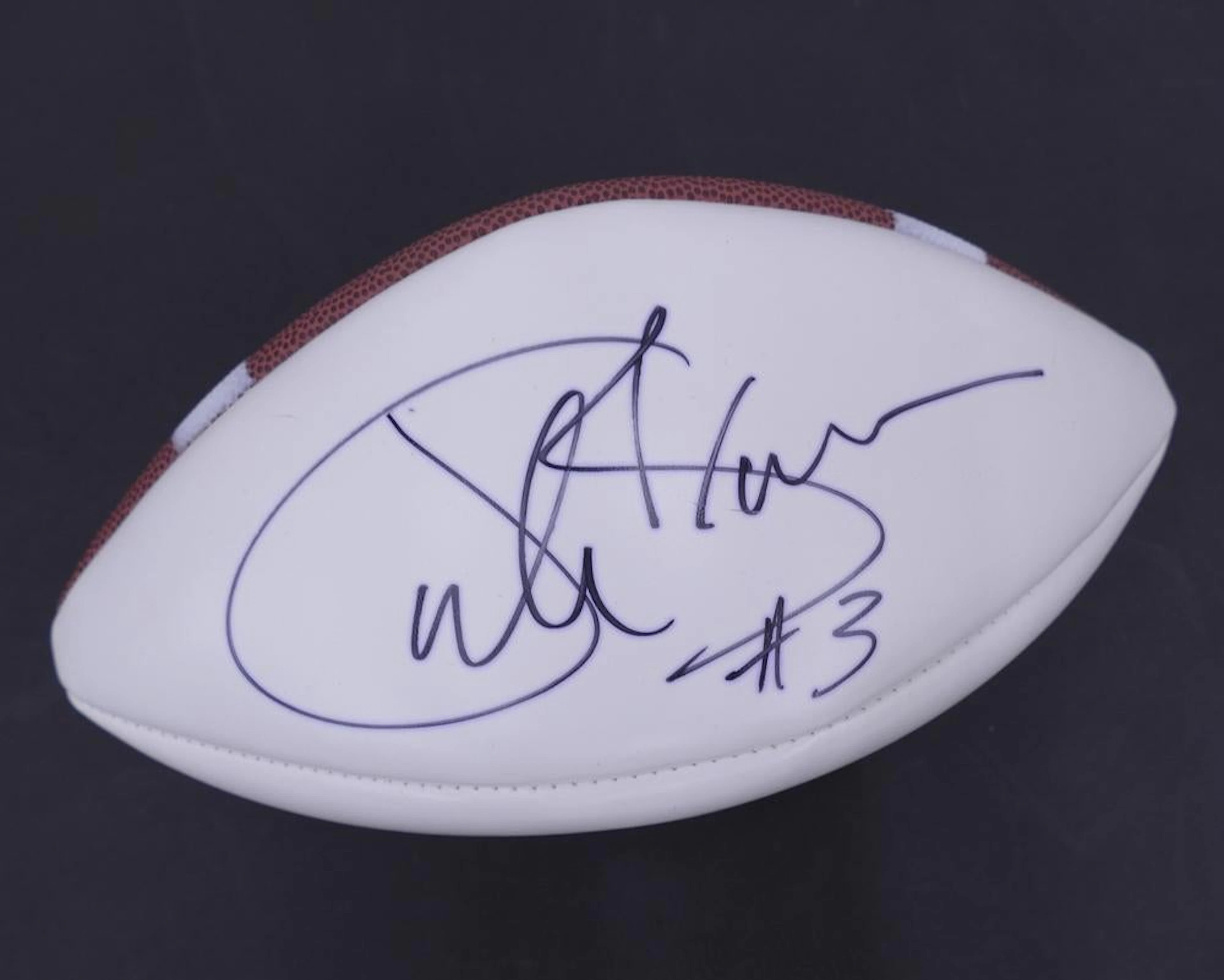 Josh Brown Seattle Seahawks Signed Wilson Football