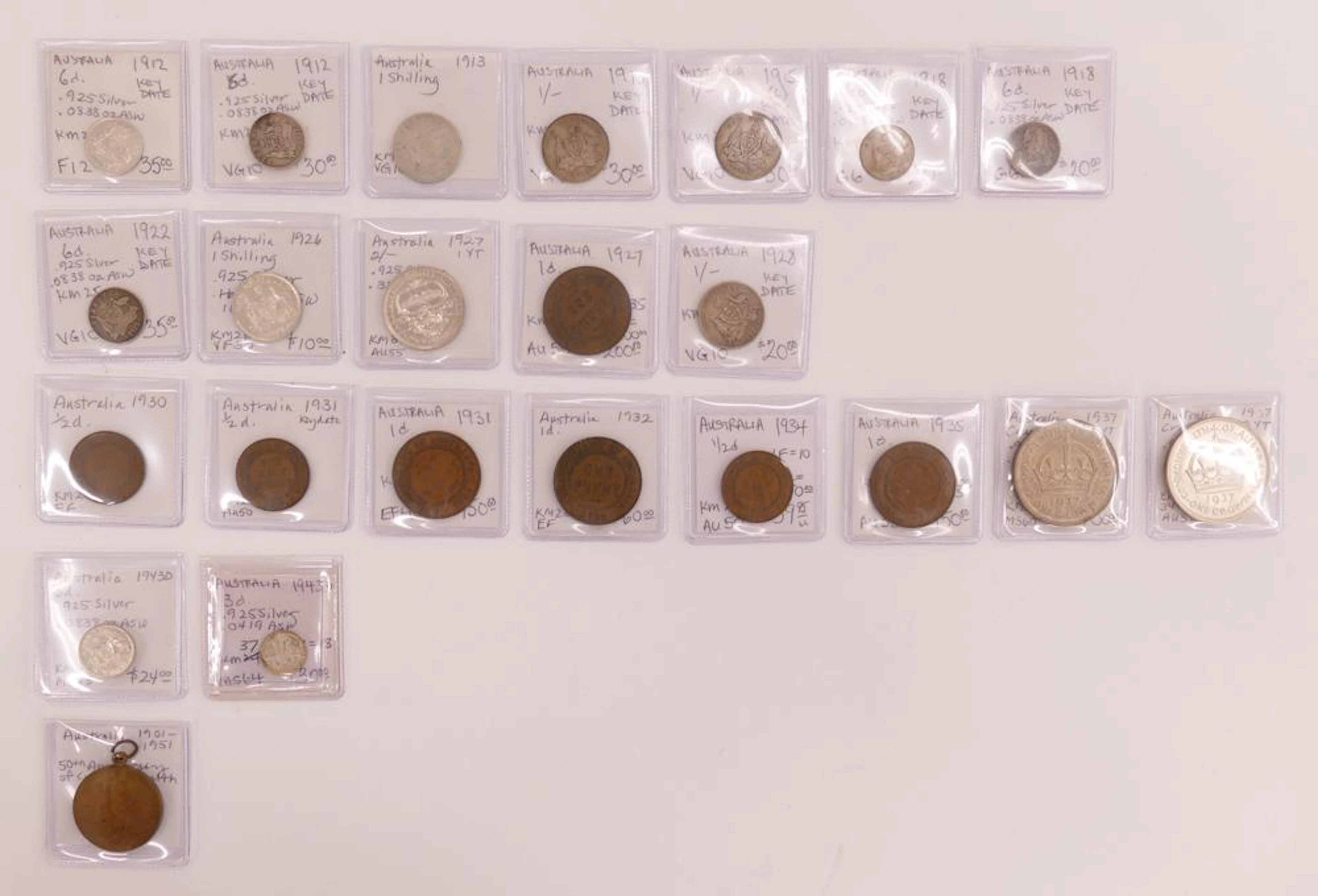 42pc Collection of Australia, New Zealand, and Papau