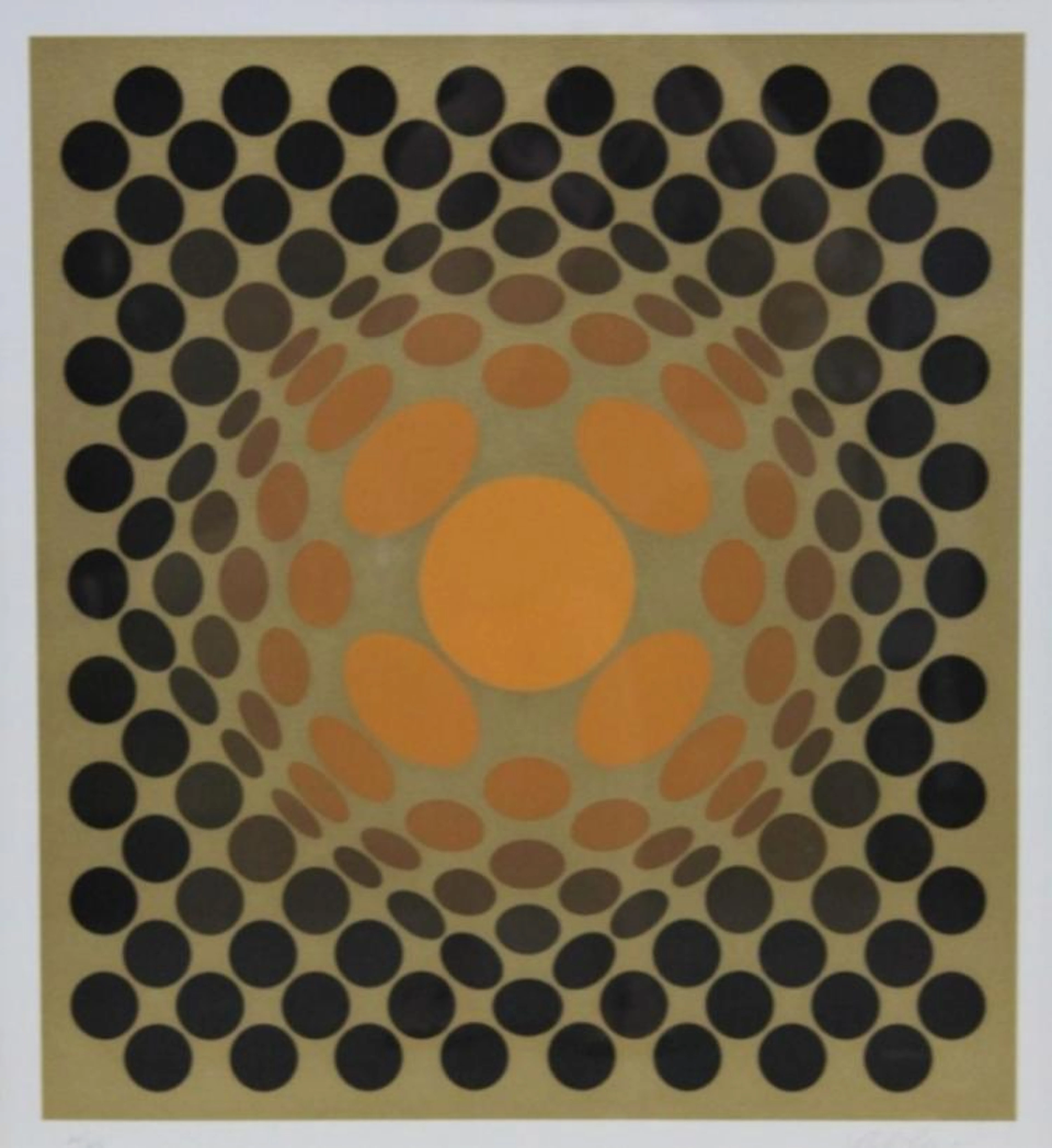 Victor Vasarely 1906?1997 Screen print "Catawiki"