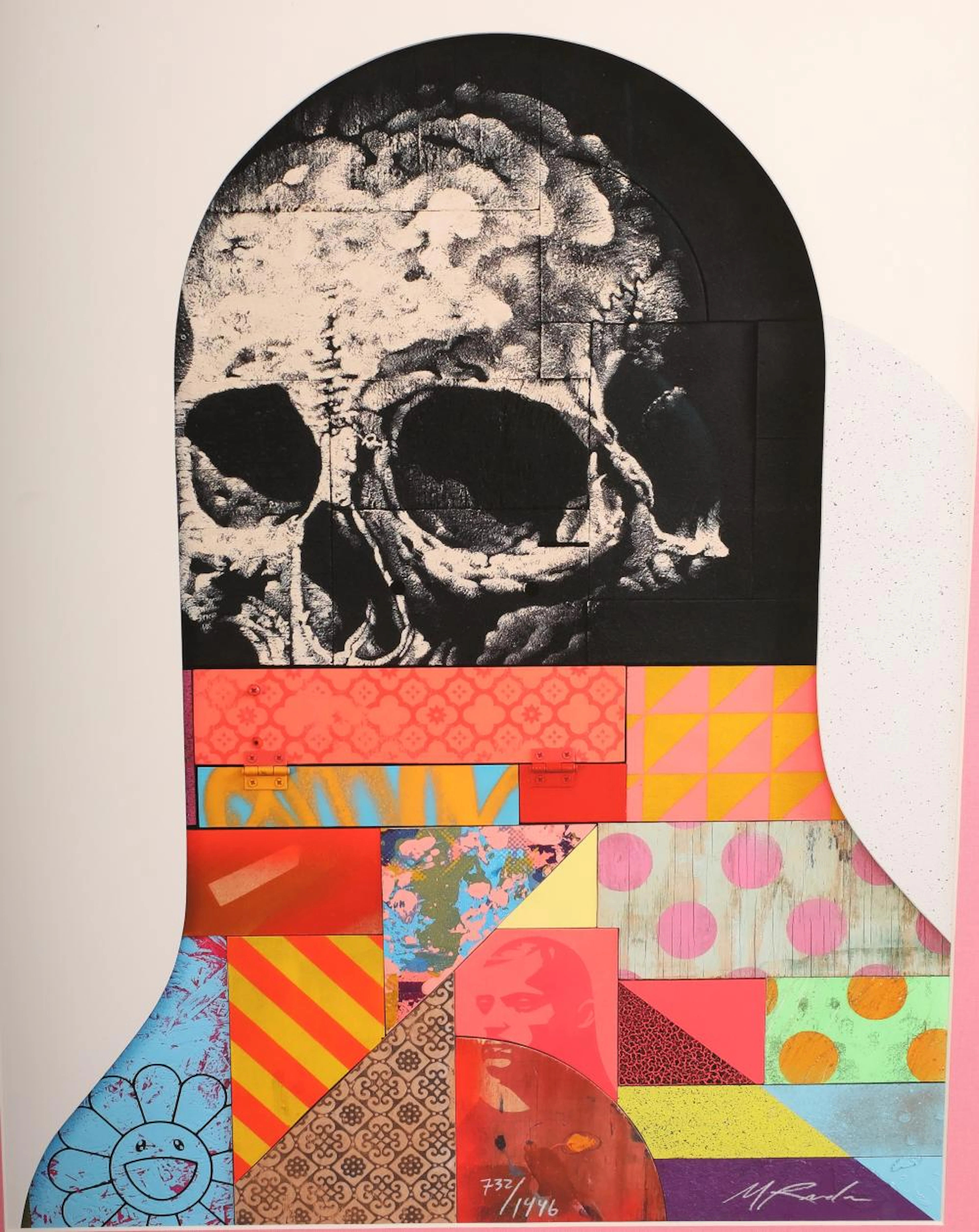 Michael Reeder Lithographic Print "Beef Teef"