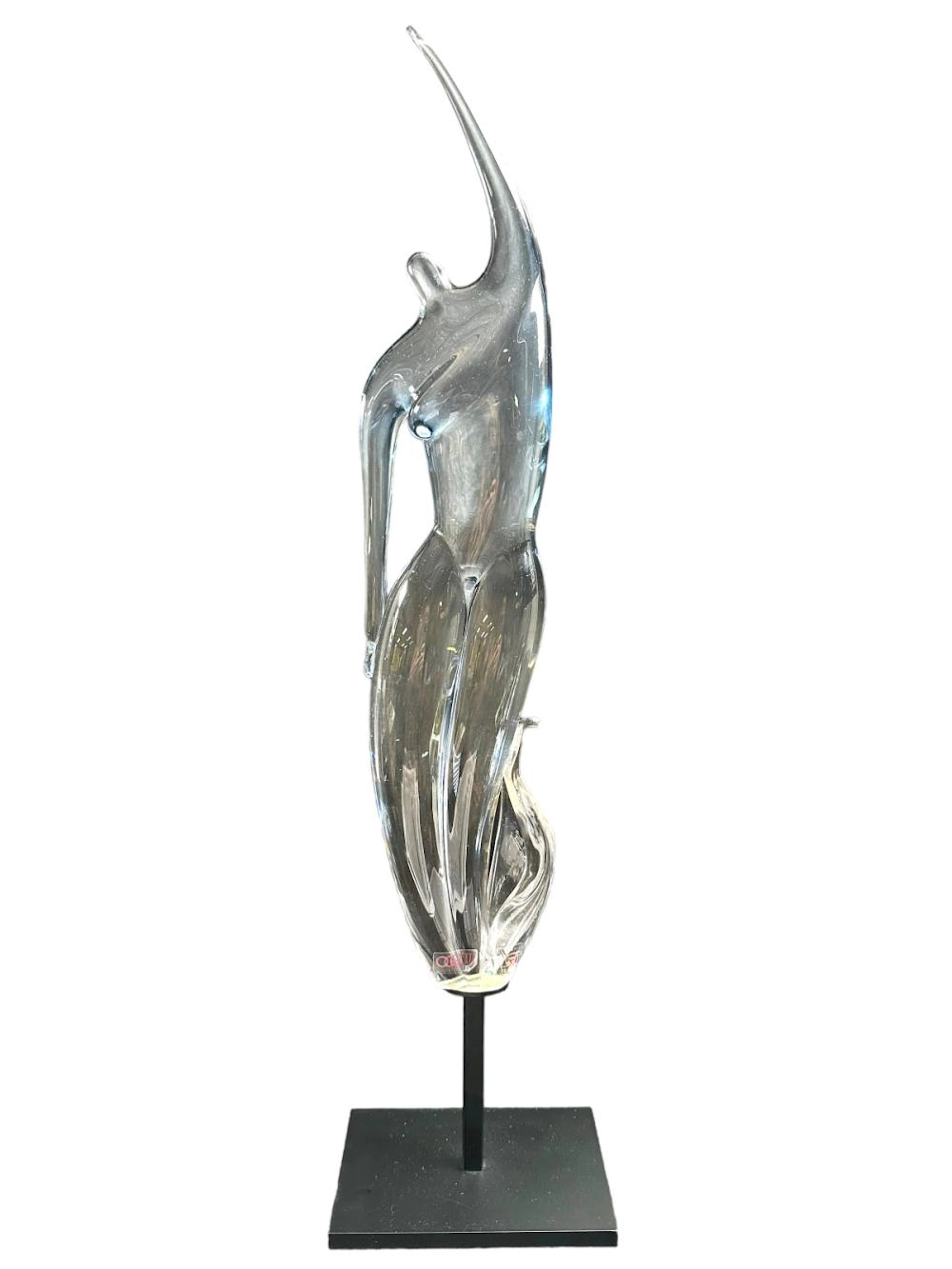 VINTAGE MCM MURANO OGETTI DANCER FIGURINE
