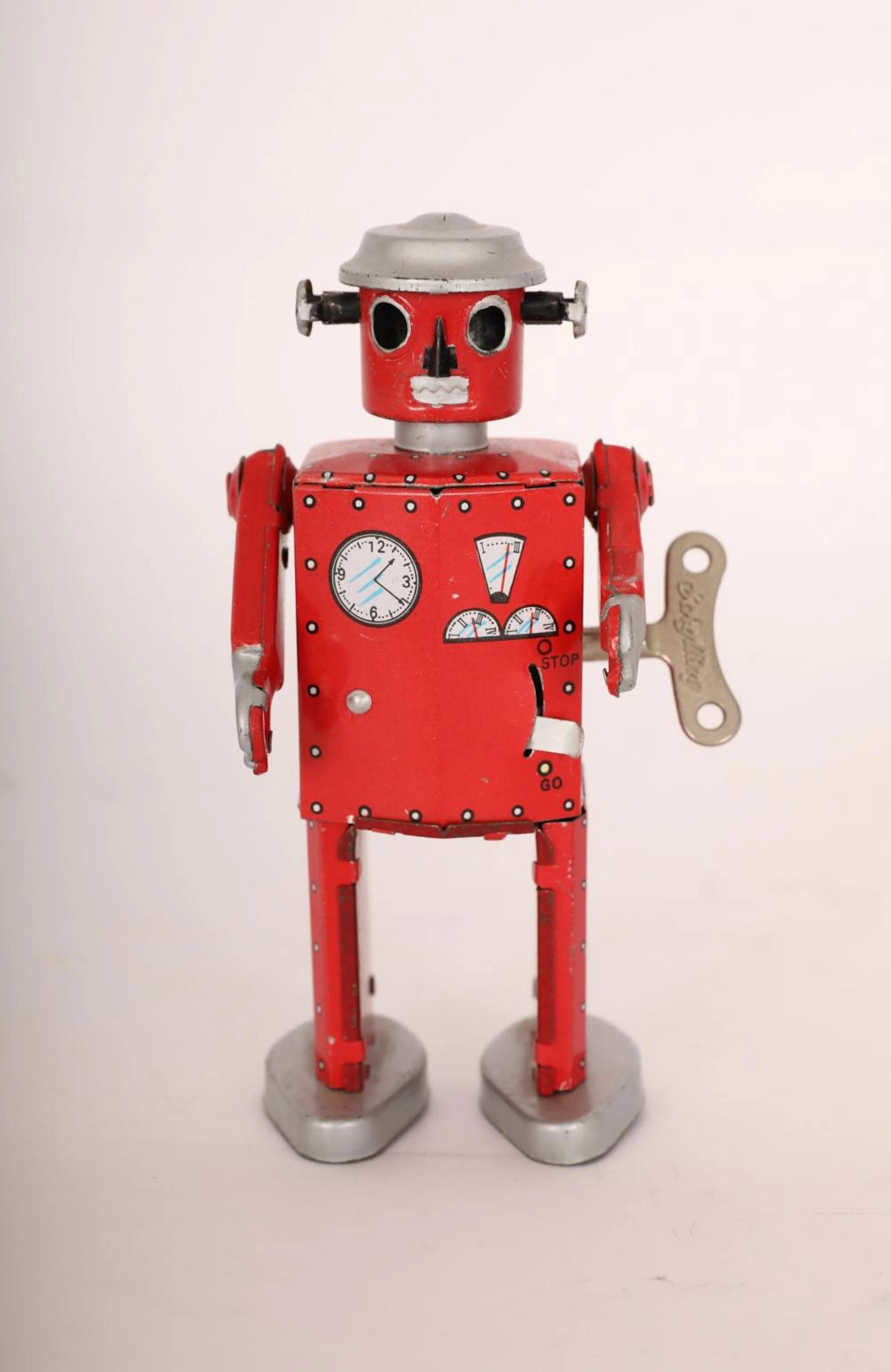 Antique German Schylling Wind Up Robot Toy