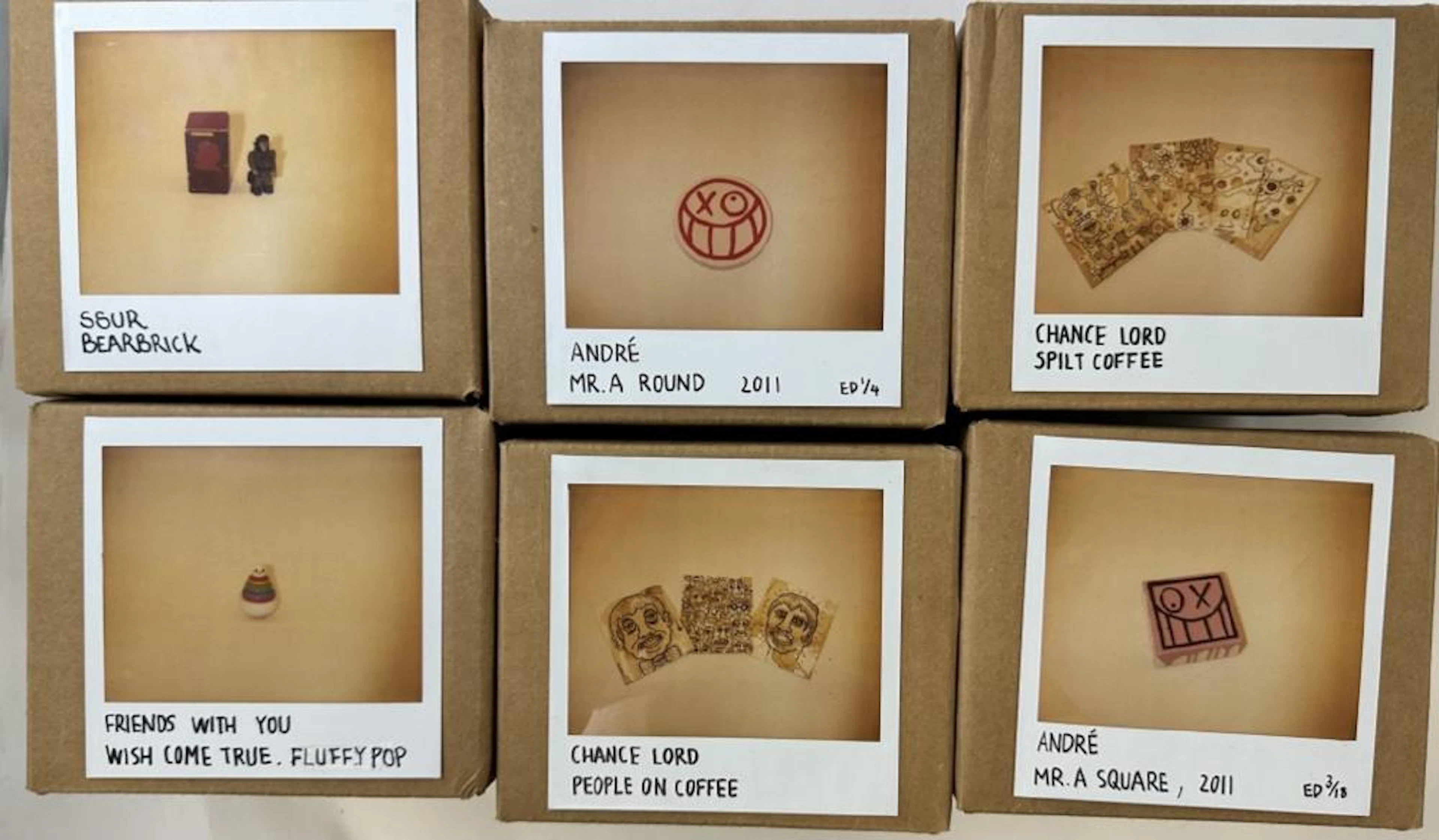 6PC GIFT BOX CHANCE LORD, ANDRE, SSUR, FLUFFYPOP
