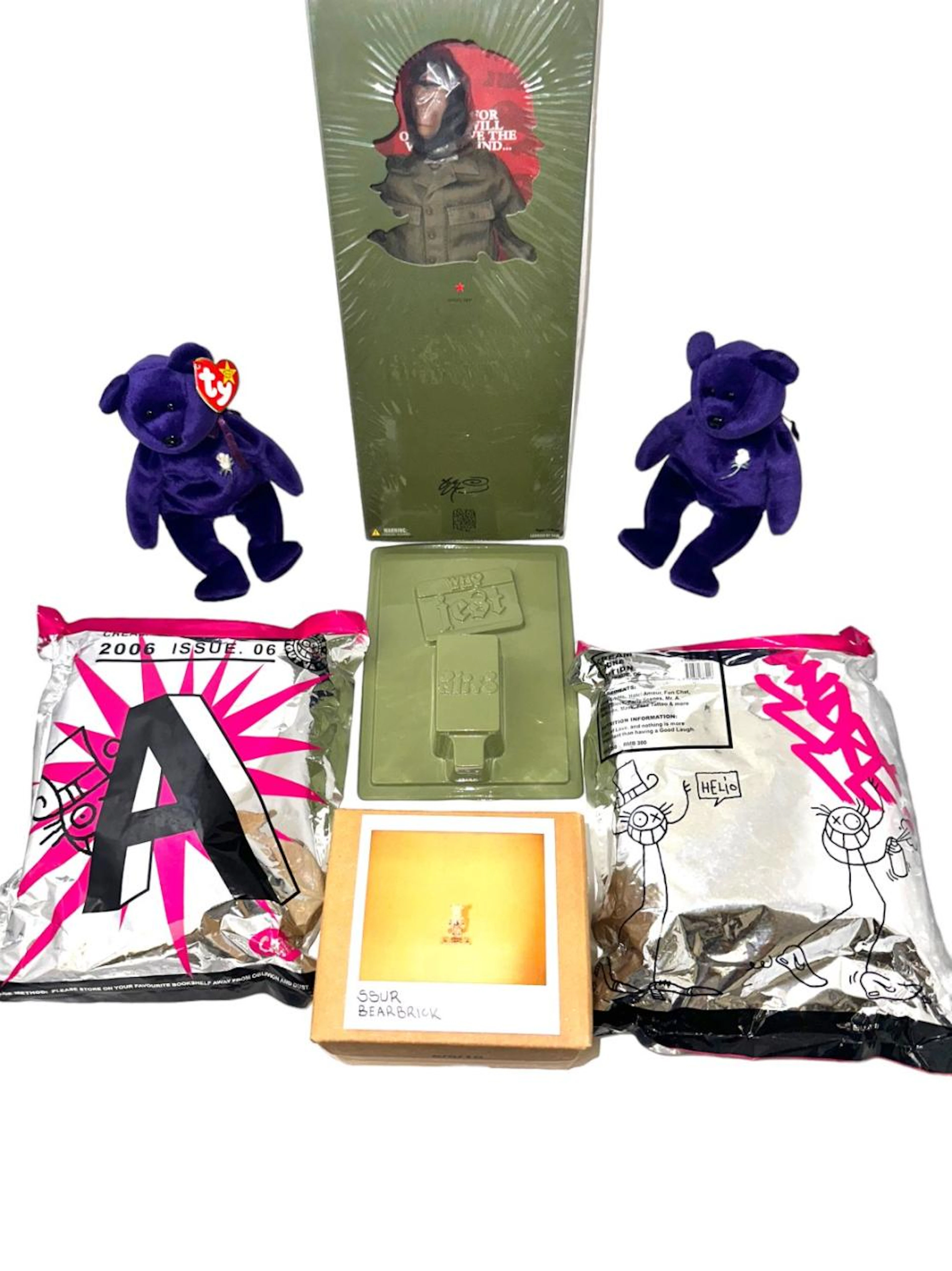 7PC PRINCESS DI BEANIE BBY, ANDRE PARTY PK & MEDIC