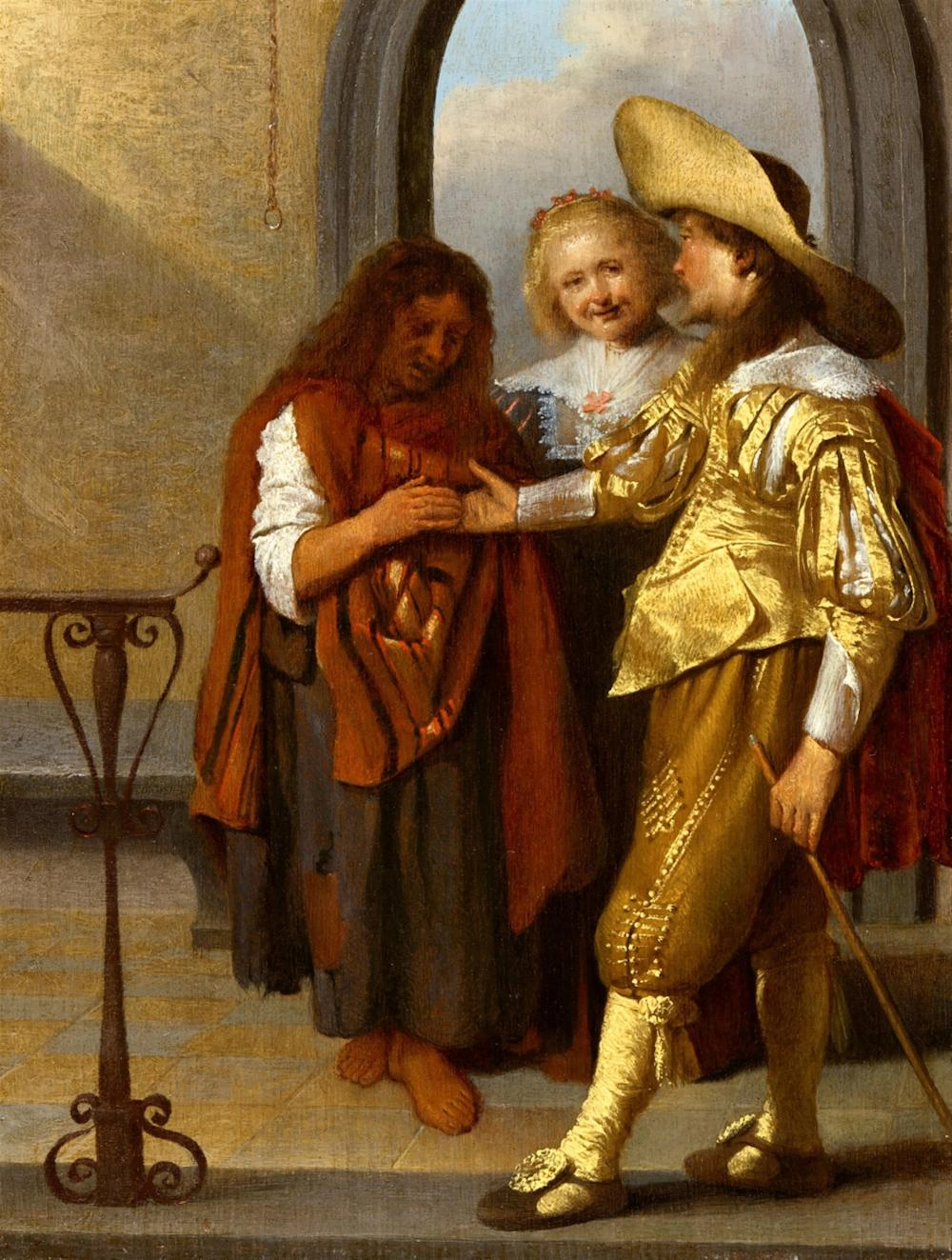 Dirck Hals, The Fortune Teller