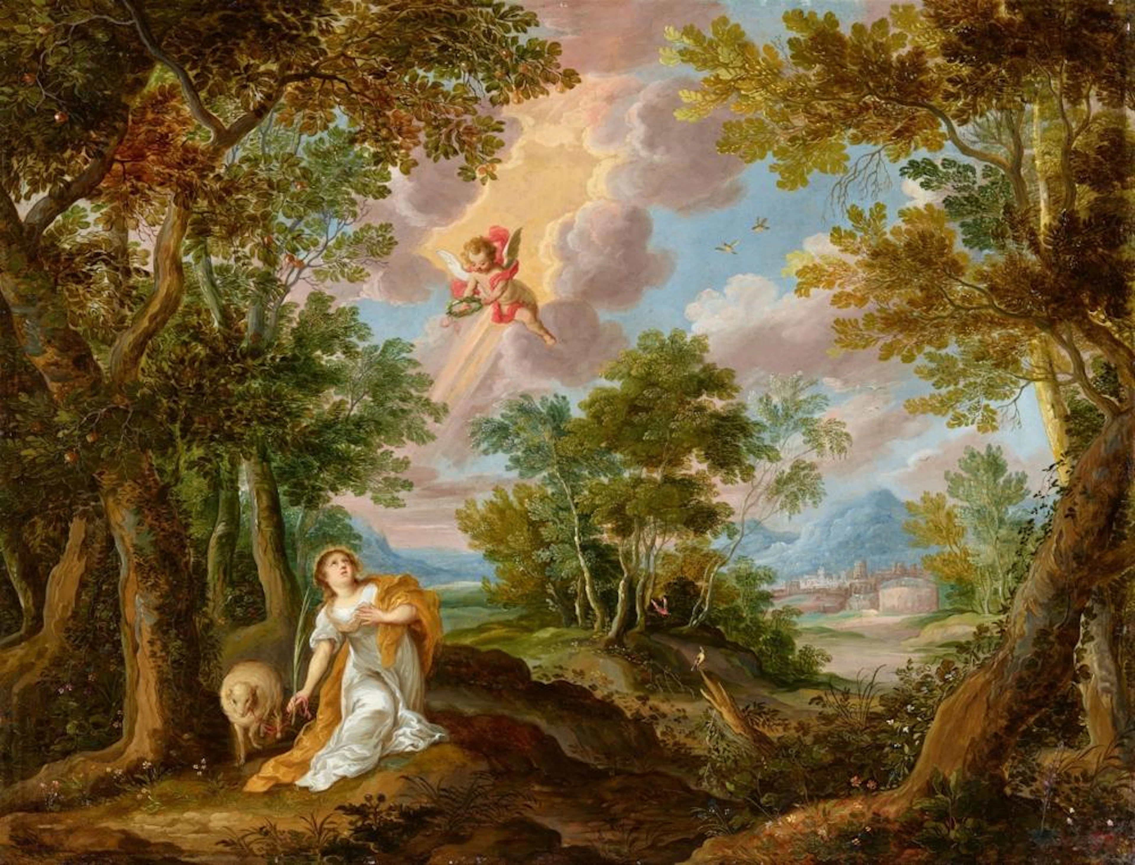 Wolfvoet II, Jan Wildens, The Coronation of St Agnes